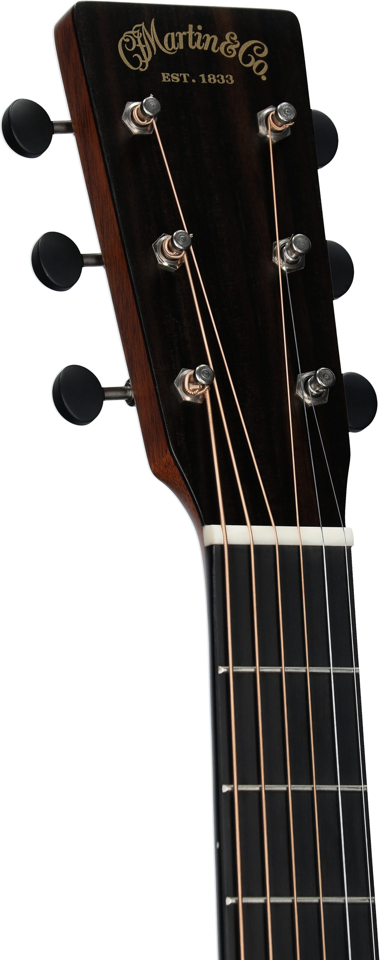 Martin CEO7 Sloped Shoulder 00 14-Fret Acoustic Guitar (with Case), Autumn Sunset Burst, Serial Number M2955122, Headstock Left Front