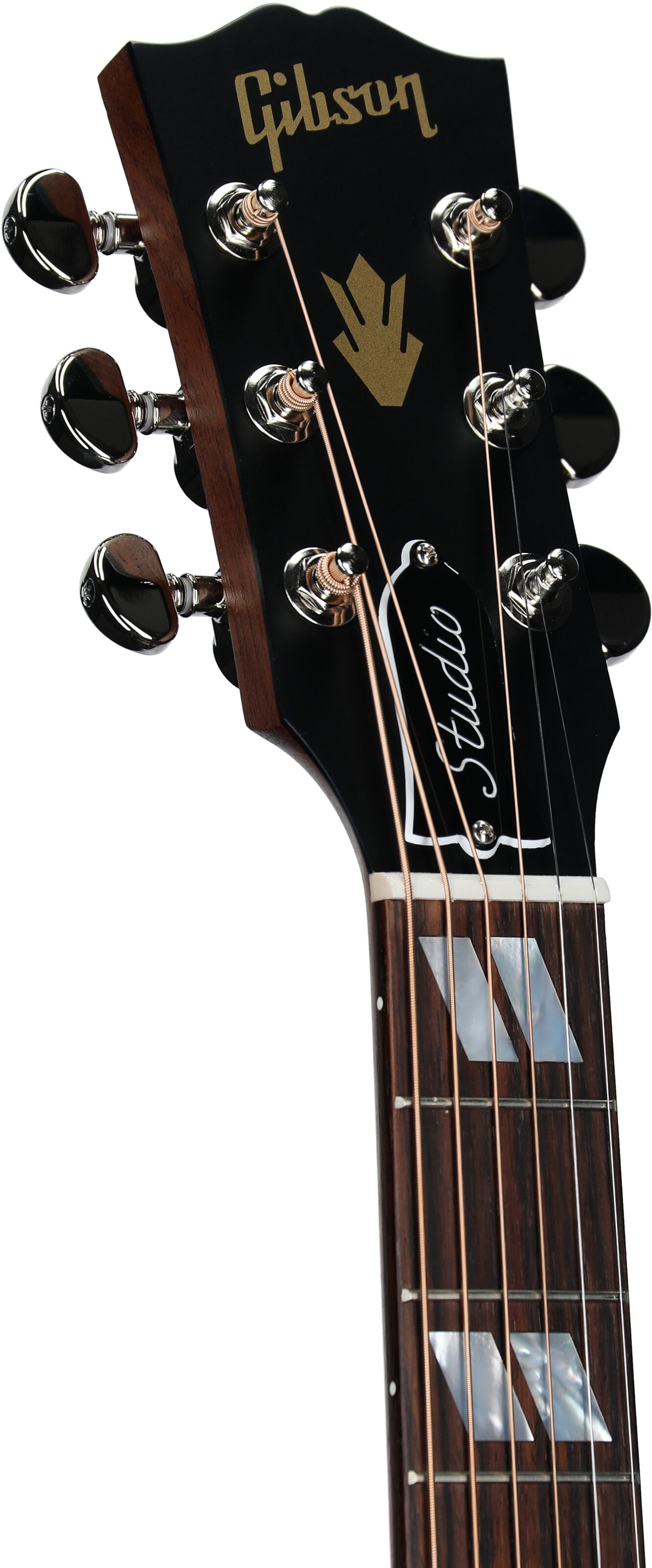 Gibson Hummingbird Studio Rosewood Acoustic-Electric Guitar, Rosewood Burst, Serial Number 20875100, Headstock Left Front