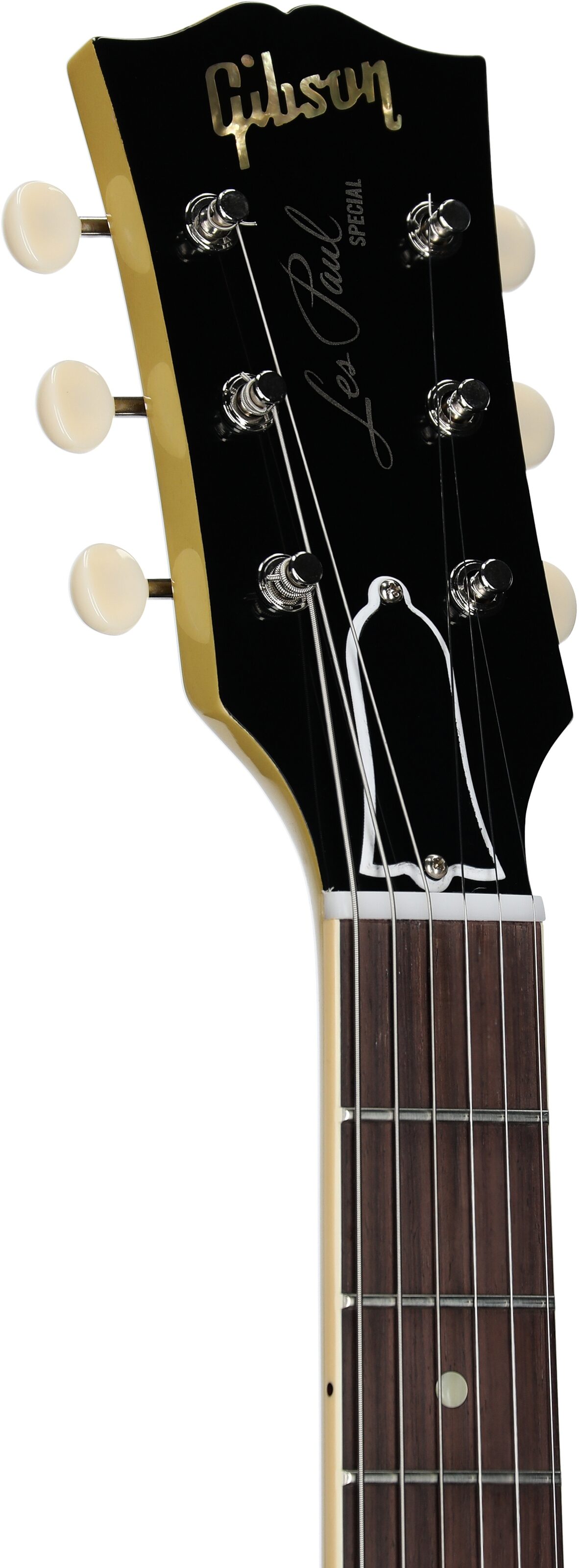 Gibson Custom 1960 Les Paul Special Double Cut Electric Guitar (with Case), TV Yellow, Serial Number 05127, Headstock Left Front