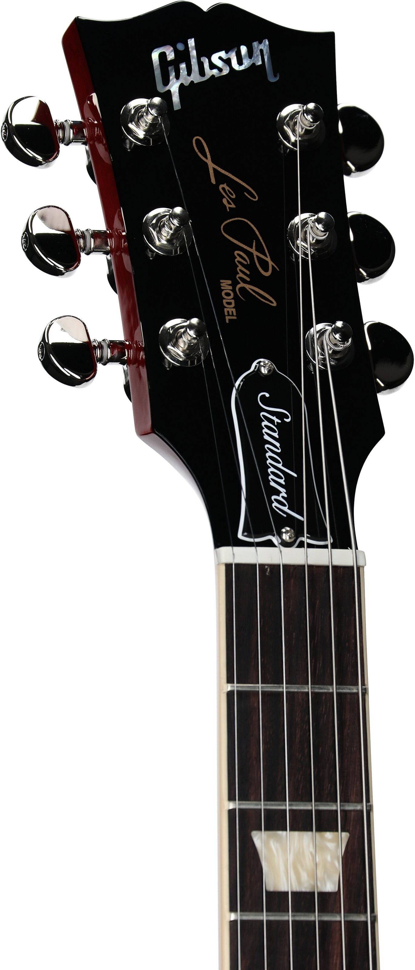 Gibson Les Paul Standard '60s Electric Guitar, Left-Handed (with Case), Bourbon Burst, Serial Number 211950305, Headstock Left Front