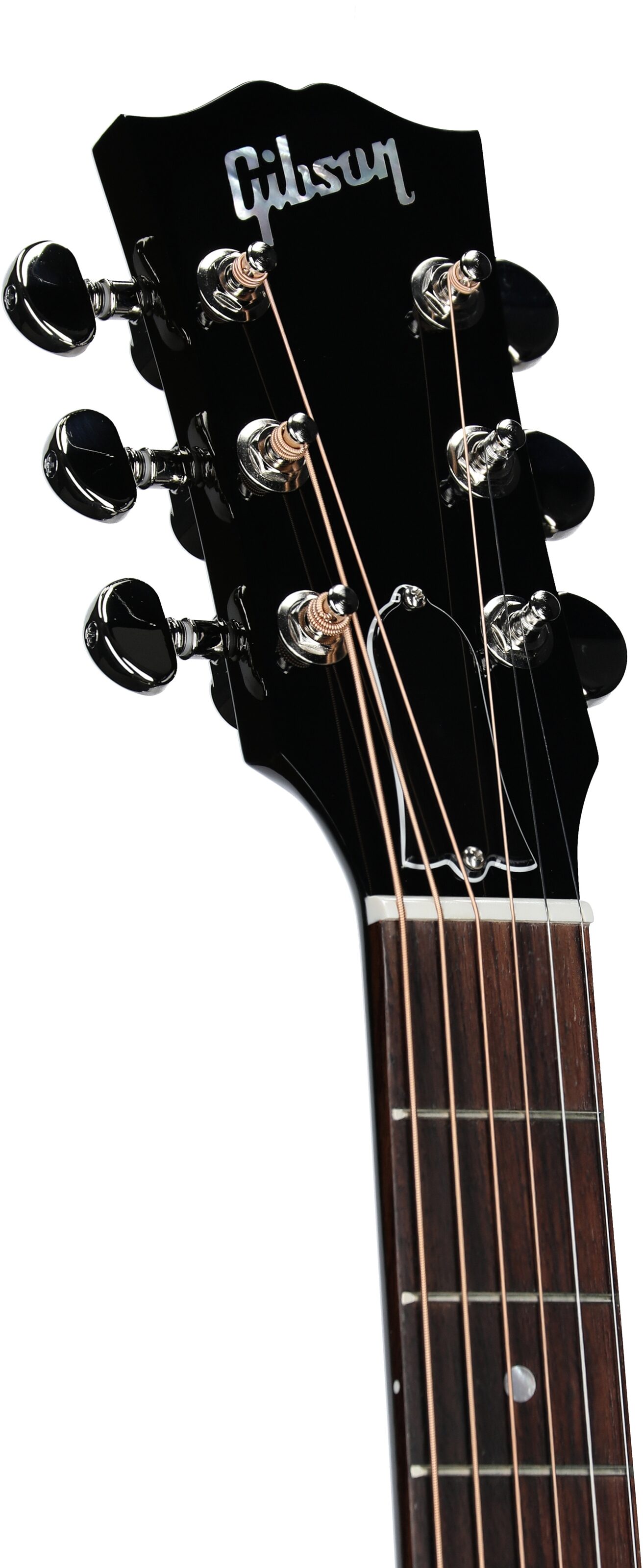 Gibson J-45 Standard Acoustic-Electric Guitar (with Case), Vintage Sunburst, Serial Number 21255106, Headstock Left Front
