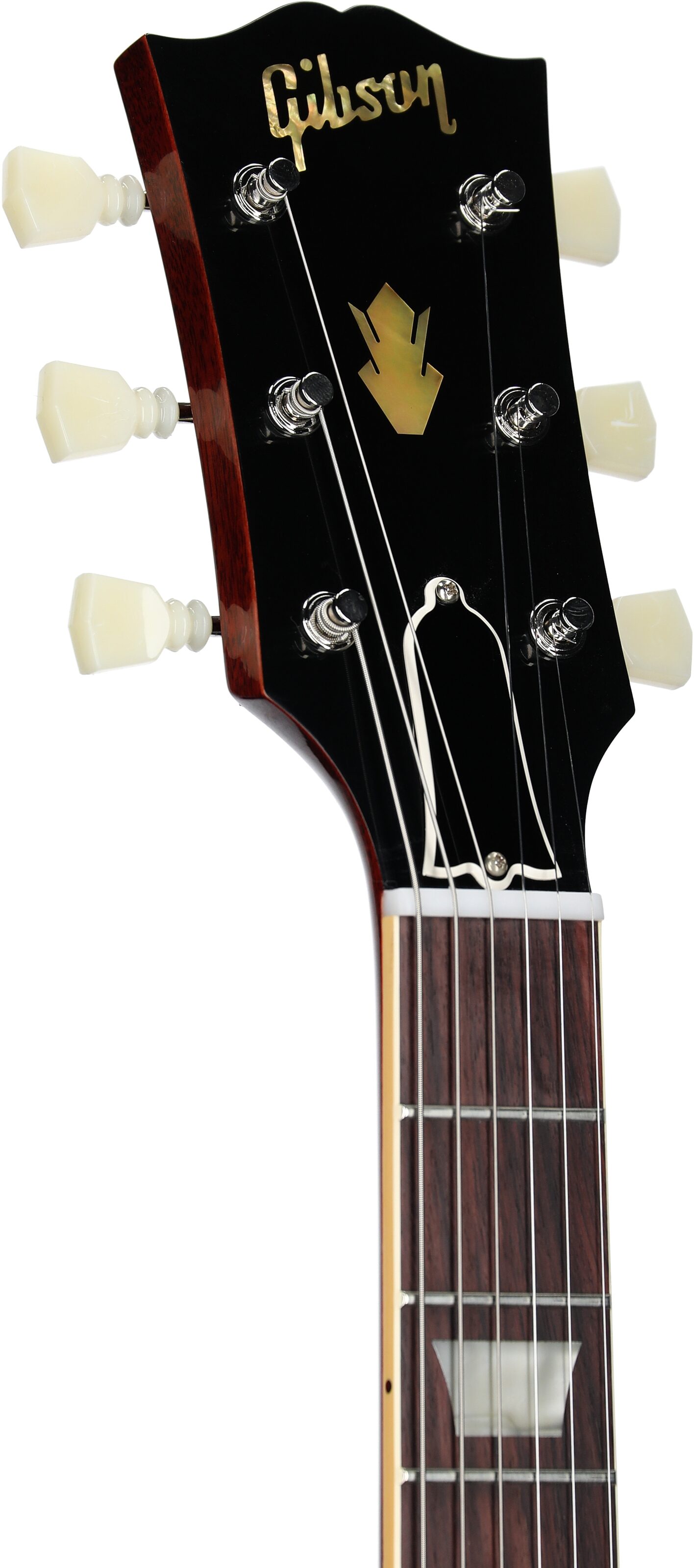 Gibson Custom Shop 1964 SG Standard Maestro Vibrola VOS, (with case), Cherry, Serial Number 502314, Headstock Left Front