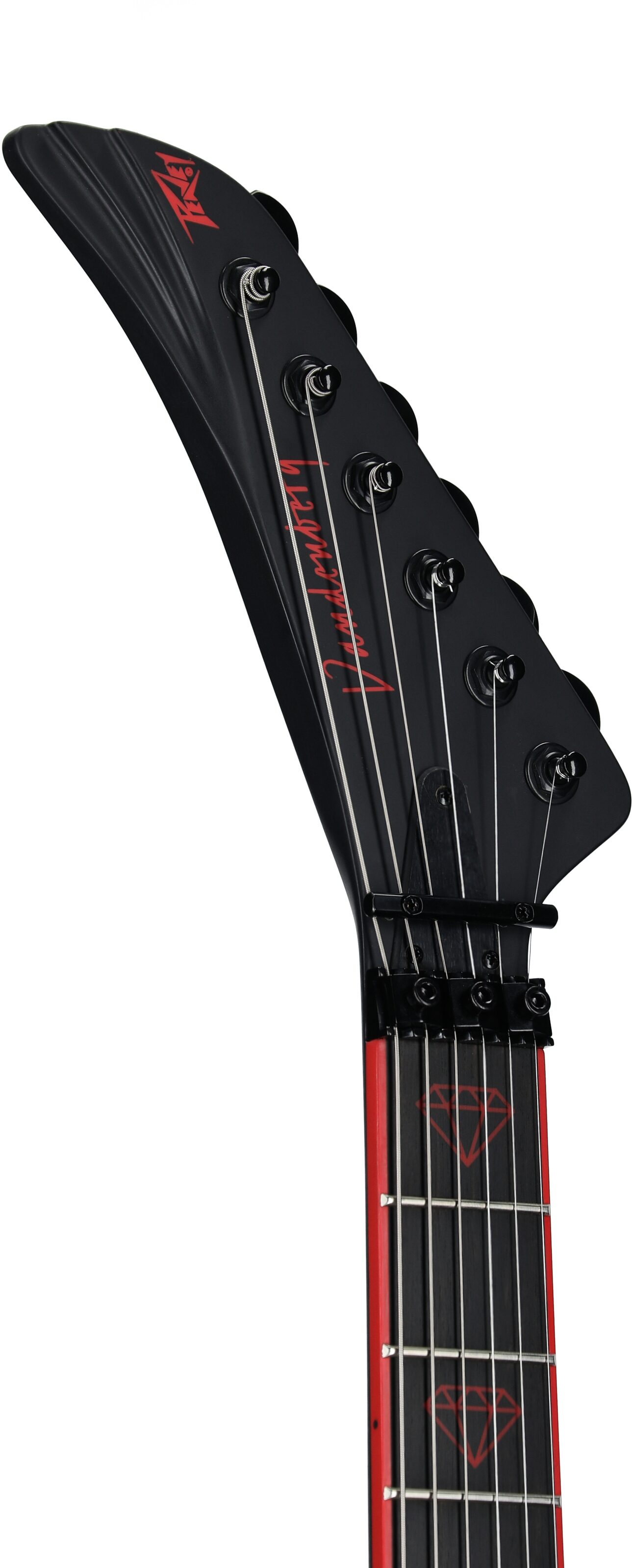 Peavey Vandenberg Electric Guitar (with Case), Matte Black, Serial Number 0ARCFA2000120, Headstock Left Front