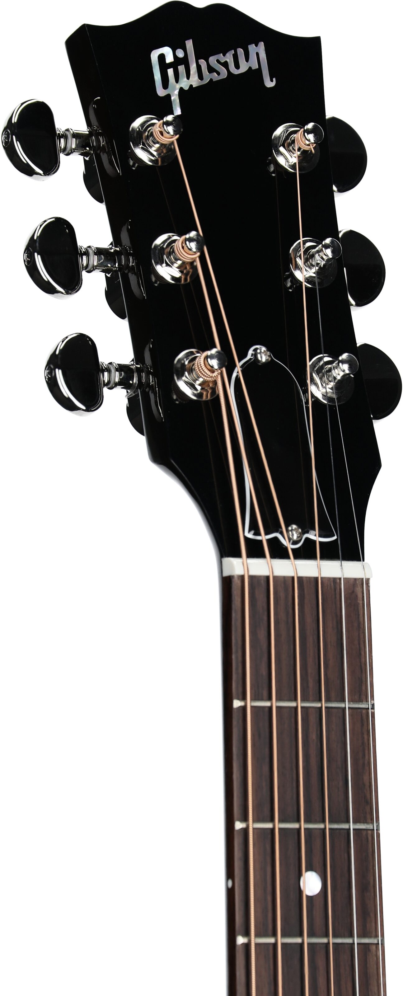 Gibson J-45 Standard Acoustic-Electric Guitar (with Case), Vintage Sunburst, Serial Number 21325038, Headstock Left Front