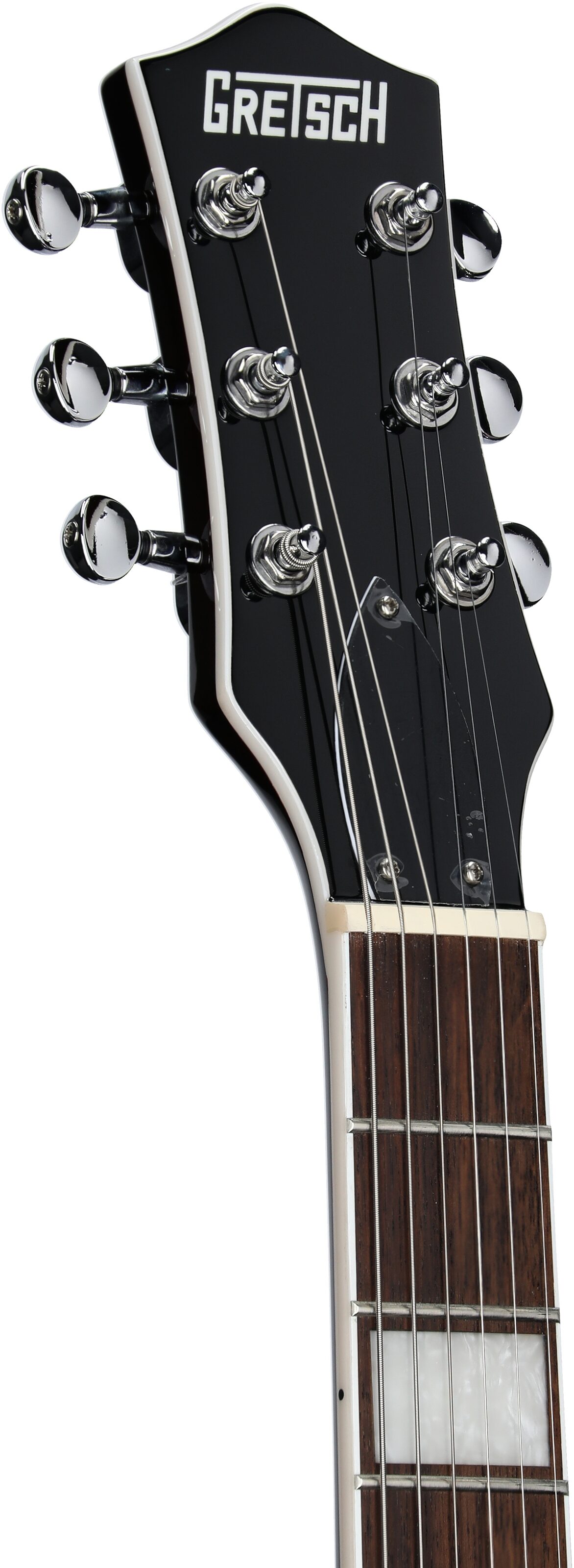 Gretsch G5220 Electromatic Jet BT Electric Guitar, Olive Metallic, Headstock Left Front