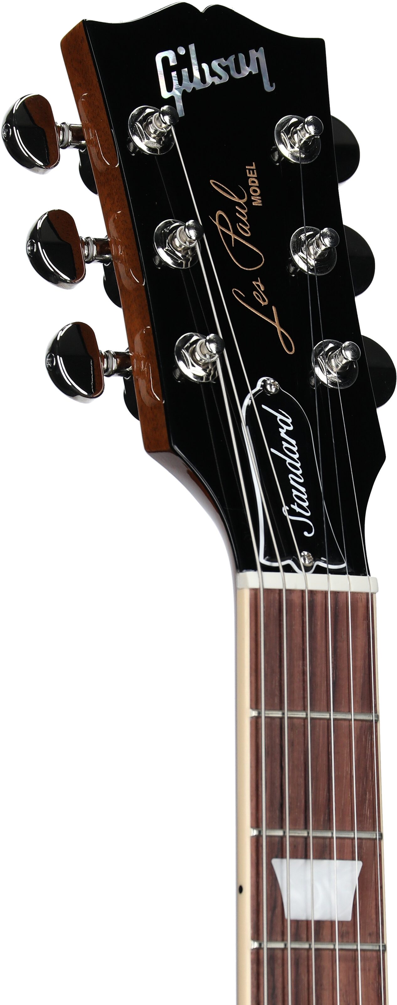 Gibson Les Paul Standard '60s Custom Color Electric Guitar, Plain Top (with Case), Pelham Blue, Headstock Left Front