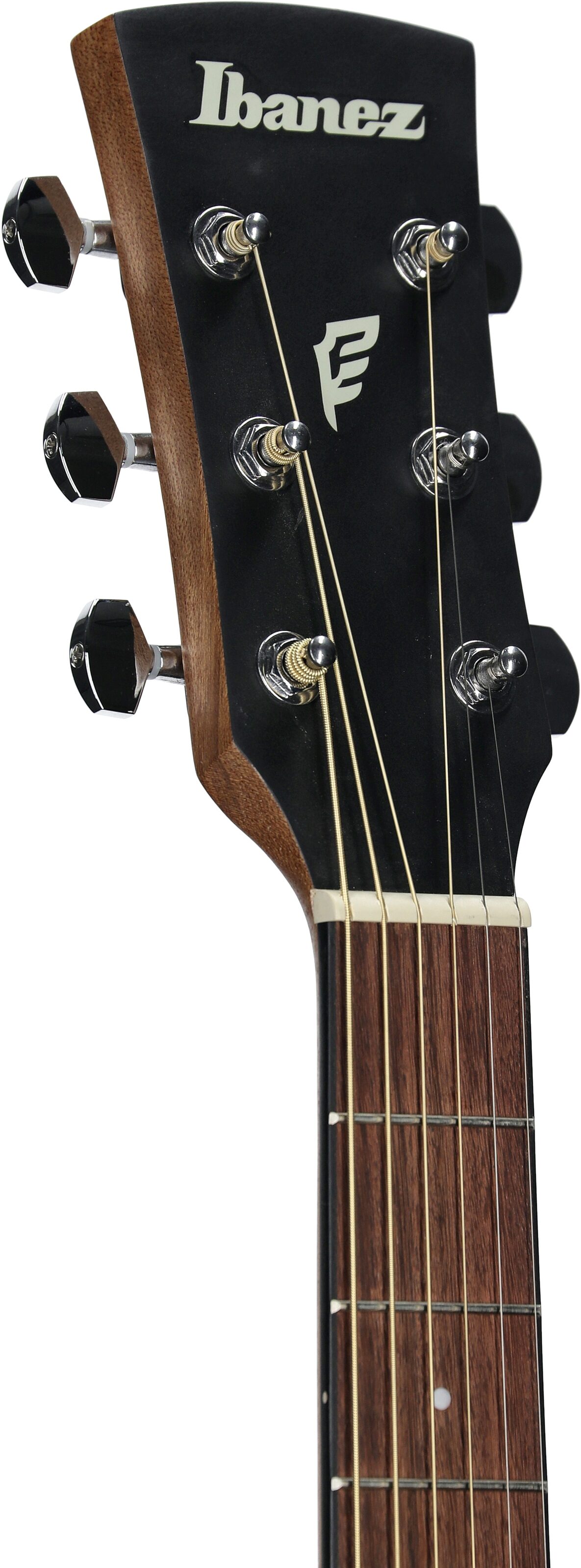 Ibanez PC50WSCE Acoustic-Electric Guitar, Open Pore Natural, Headstock Left Front