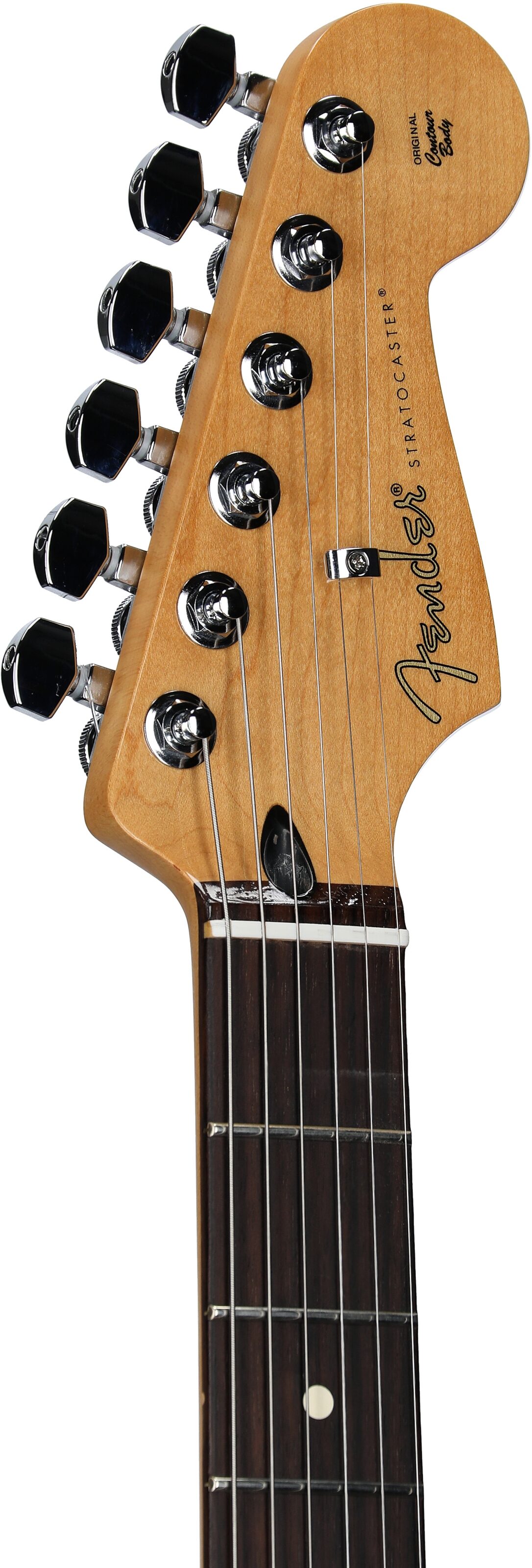 Fender Player II Modified Stratocaster Electric Guitar, Rosewood Fingerboard (with Gig Bag), Olympic White, Headstock Left Front