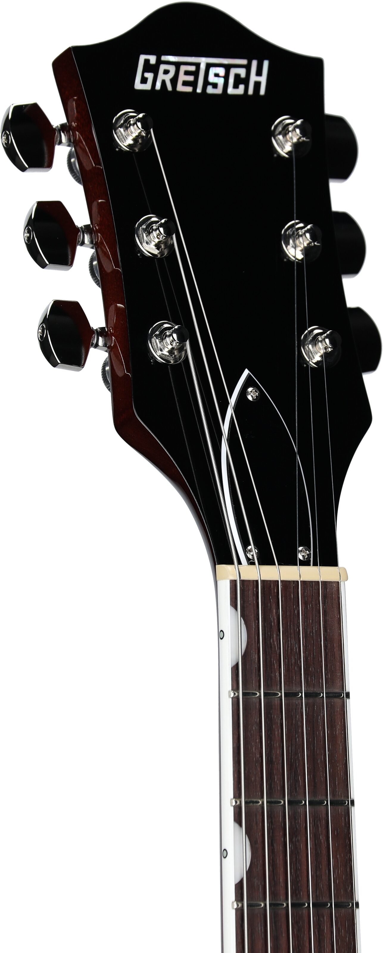 Gretsch Pro Collection Tennessean Electric Guitar (with Case), Walnut Stain, Headstock Left Front
