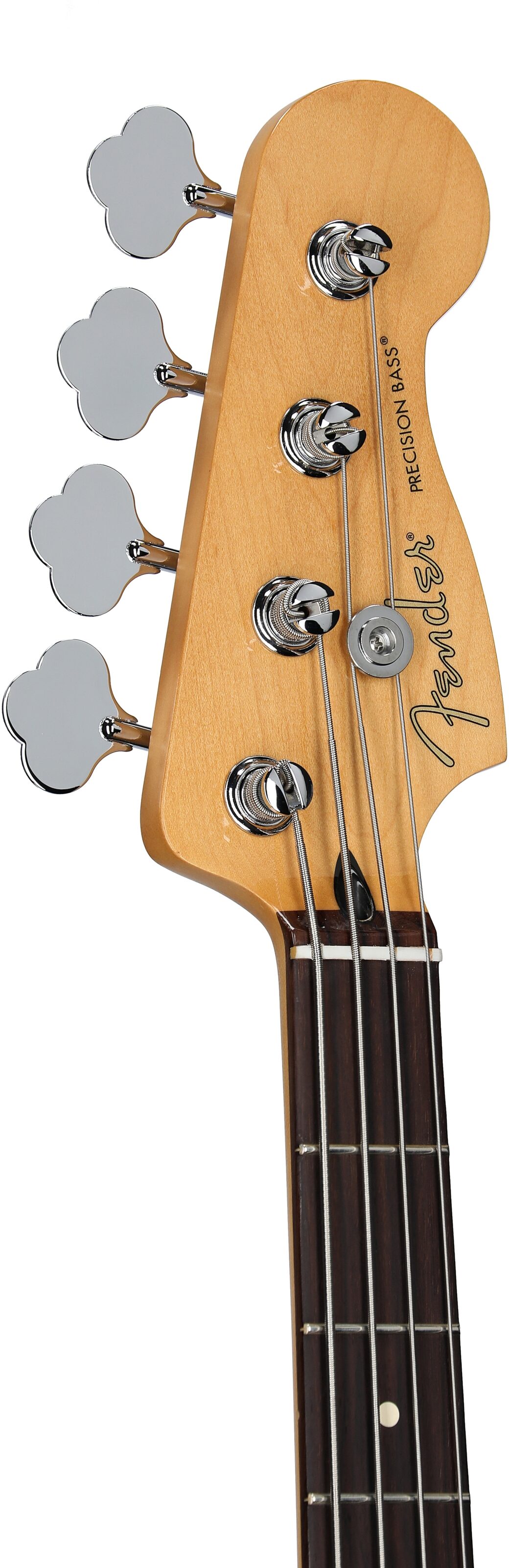 Fender Player II Modified Active Precision Bass, Rosewood Fingerboard (with Gig Bag), Harvest Green, Headstock Left Front