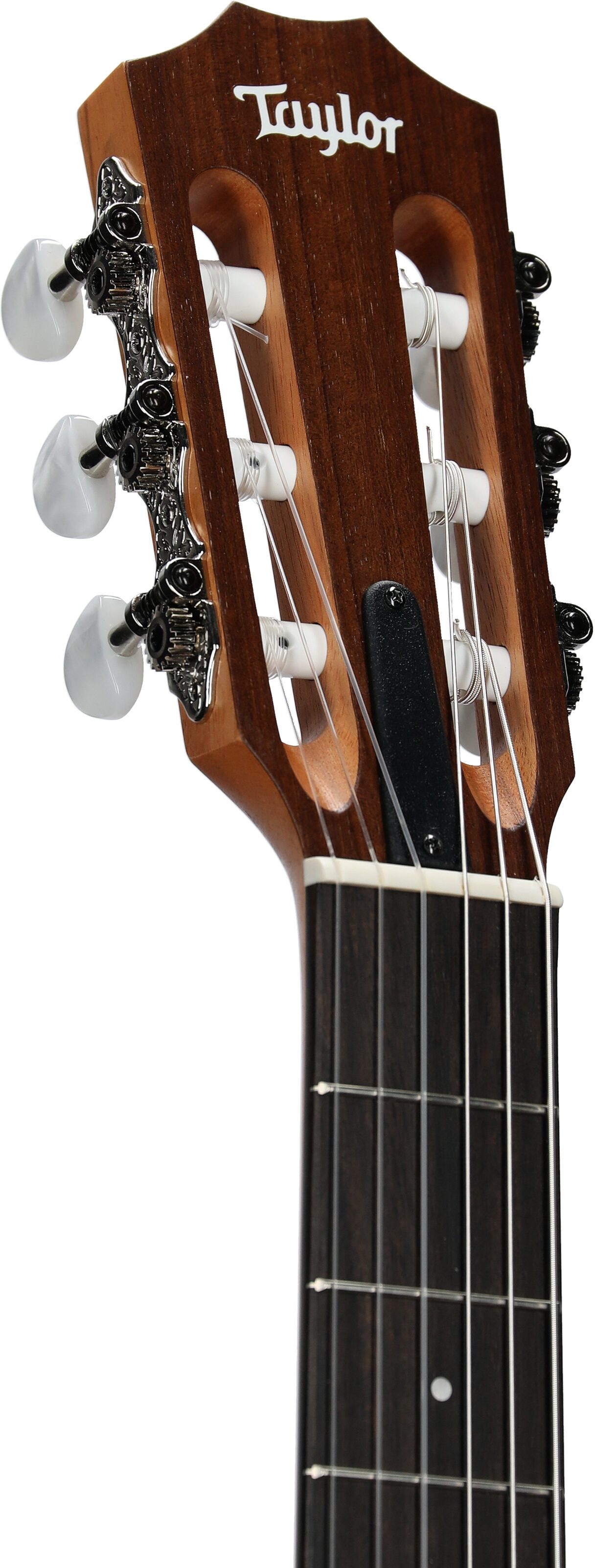 Taylor 12e-N Academy Grand Concert Classical Acoustic-Electric Guitar, Left-Handed, New, Headstock Left Front