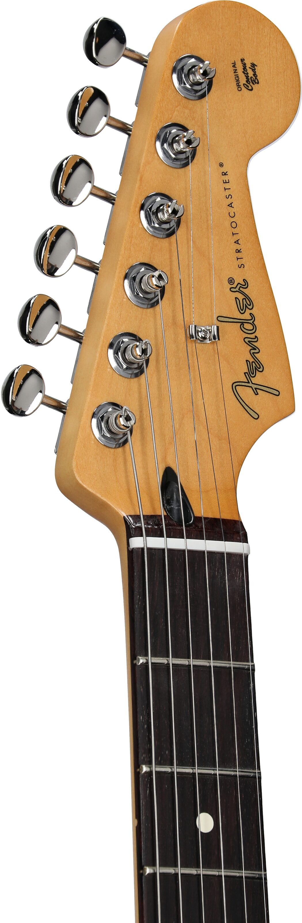 Fender Player II Stratocaster HSS Electric Guitar, with Rosewood Fingerboard, Polar White, Headstock Left Front