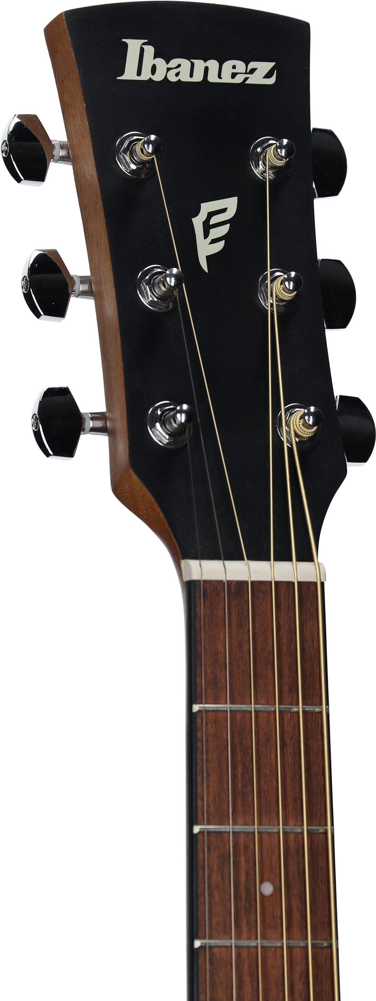 Ibanez PF50L Acoustic Guitar, Left-Handed, Open Pore Natural, Headstock Left Front