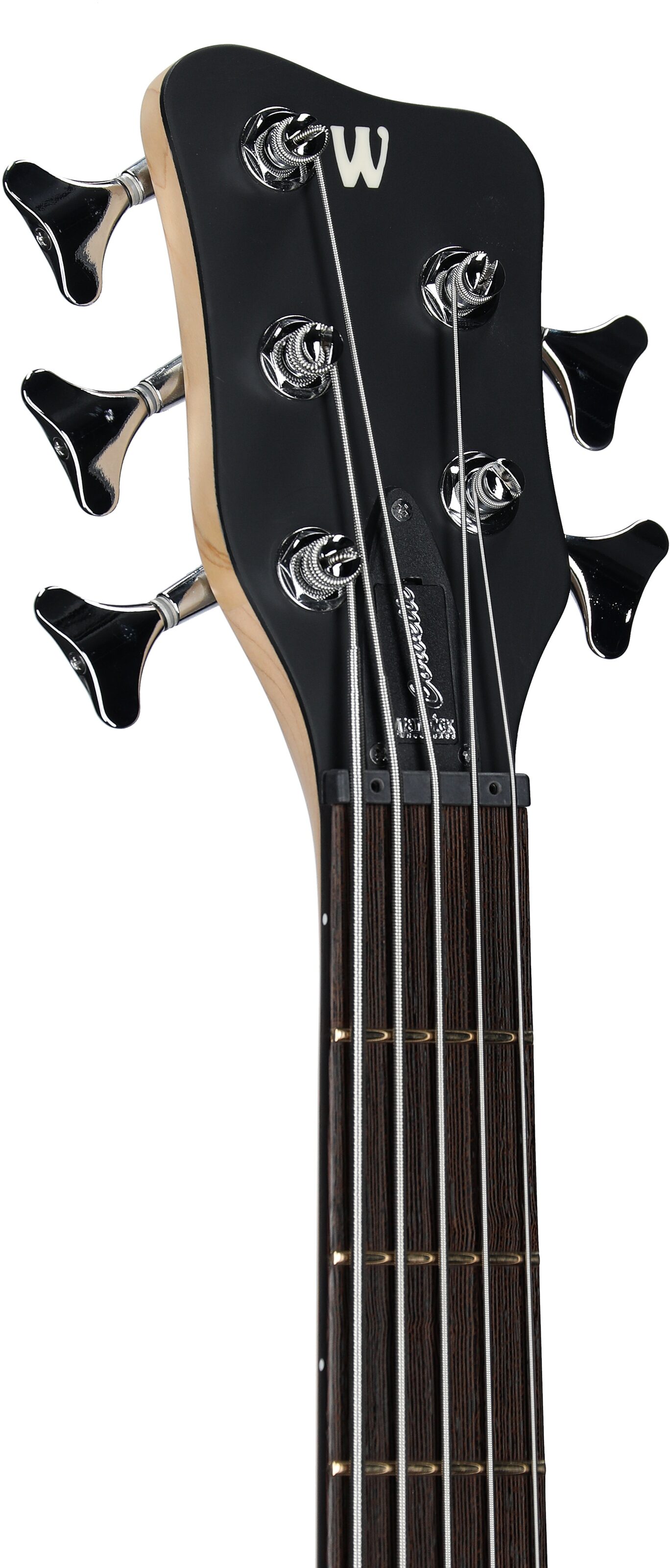 Warwick RockBass Corvette Basic 5 Active Electric Bass, 5-String, Natural, Headstock Left Front