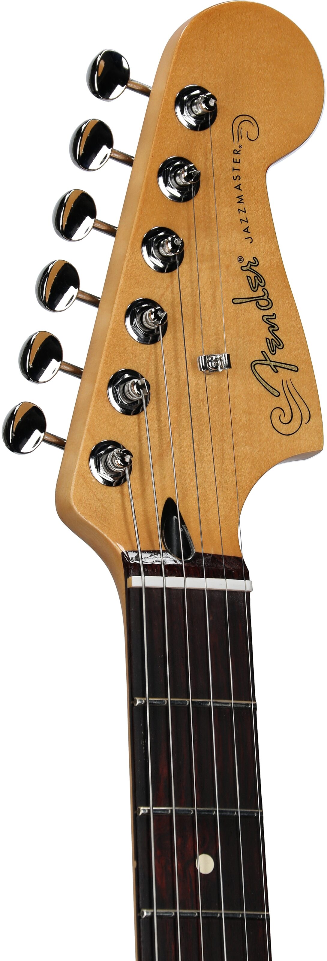 Fender Player II Jazzmaster Electric Guitar, with Rosewood Fingerboard, Aquatone Blue, Headstock Left Front
