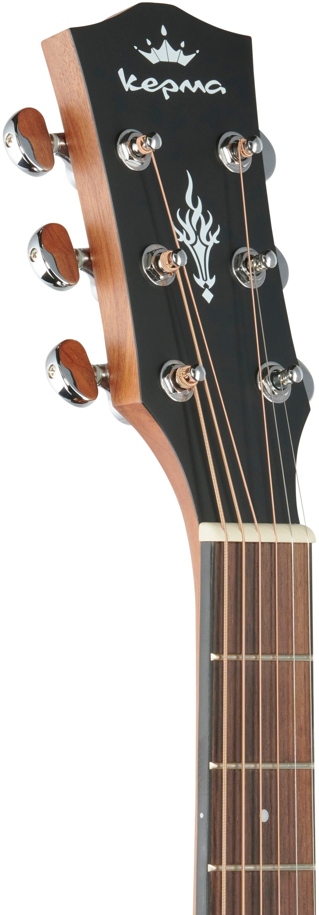 Kepma K3 Series GA3-130 Acoustic Guitar, Natural Matte, Headstock Left Front