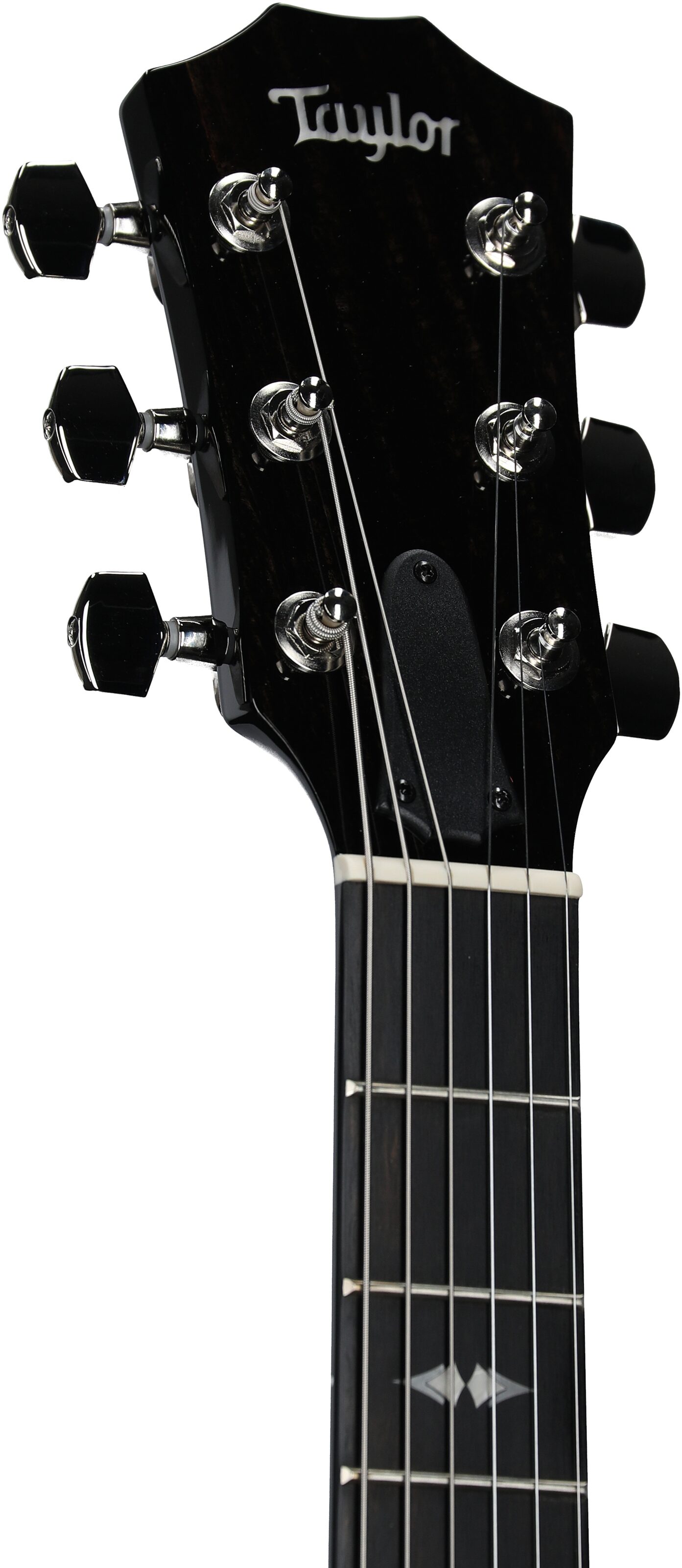 Taylor T5z Pro Armrest Electric Guitar (with Case), Harbor Blue, Headstock Left Front