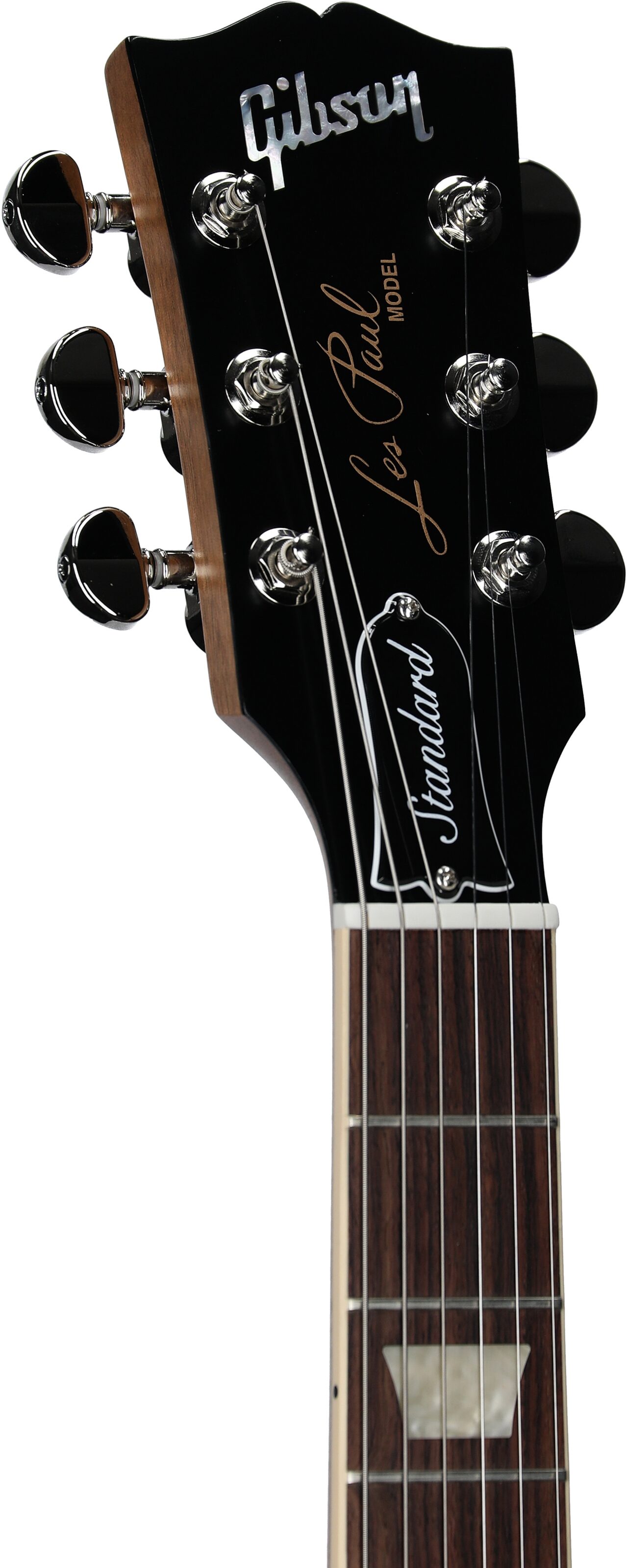 Gibson Les Paul Standard '60s Faded Electric Guitar (with Case), Vintage Cherry, Headstock Left Front