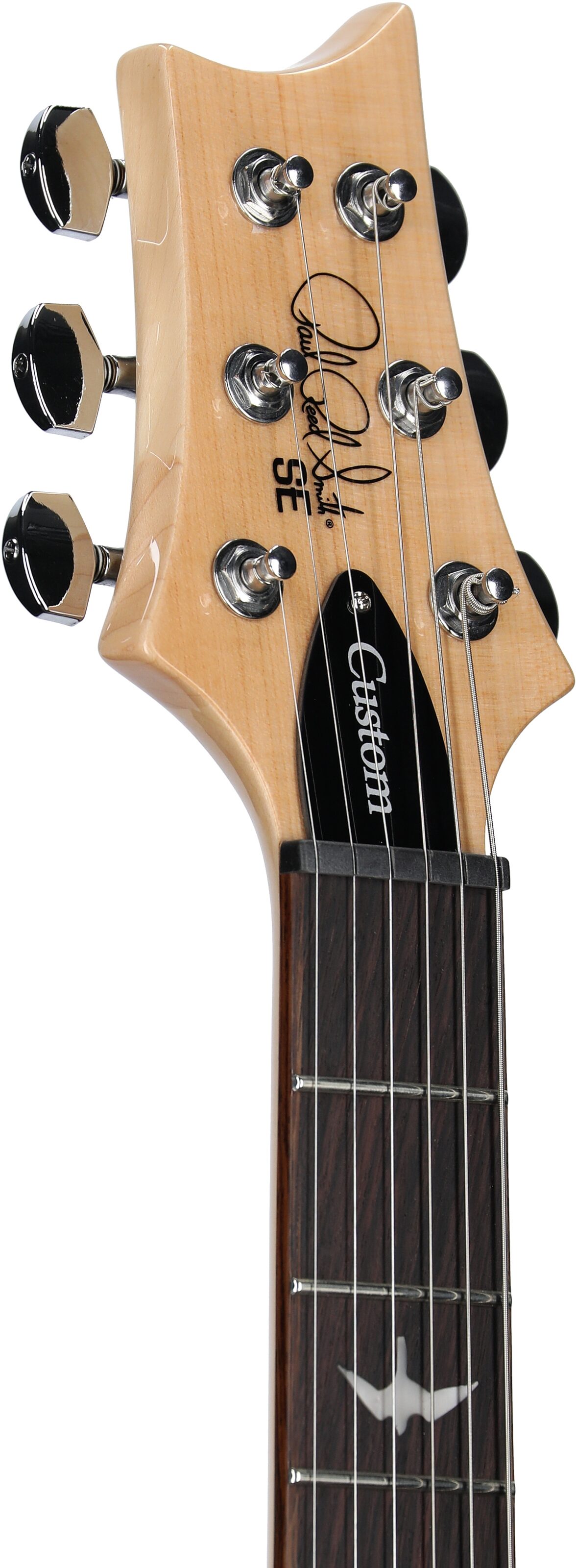 PRS Paul Reed Smith SE Custom 24-08 Electric Guitar, Left-Handed, Eriza Verde, Headstock Left Front