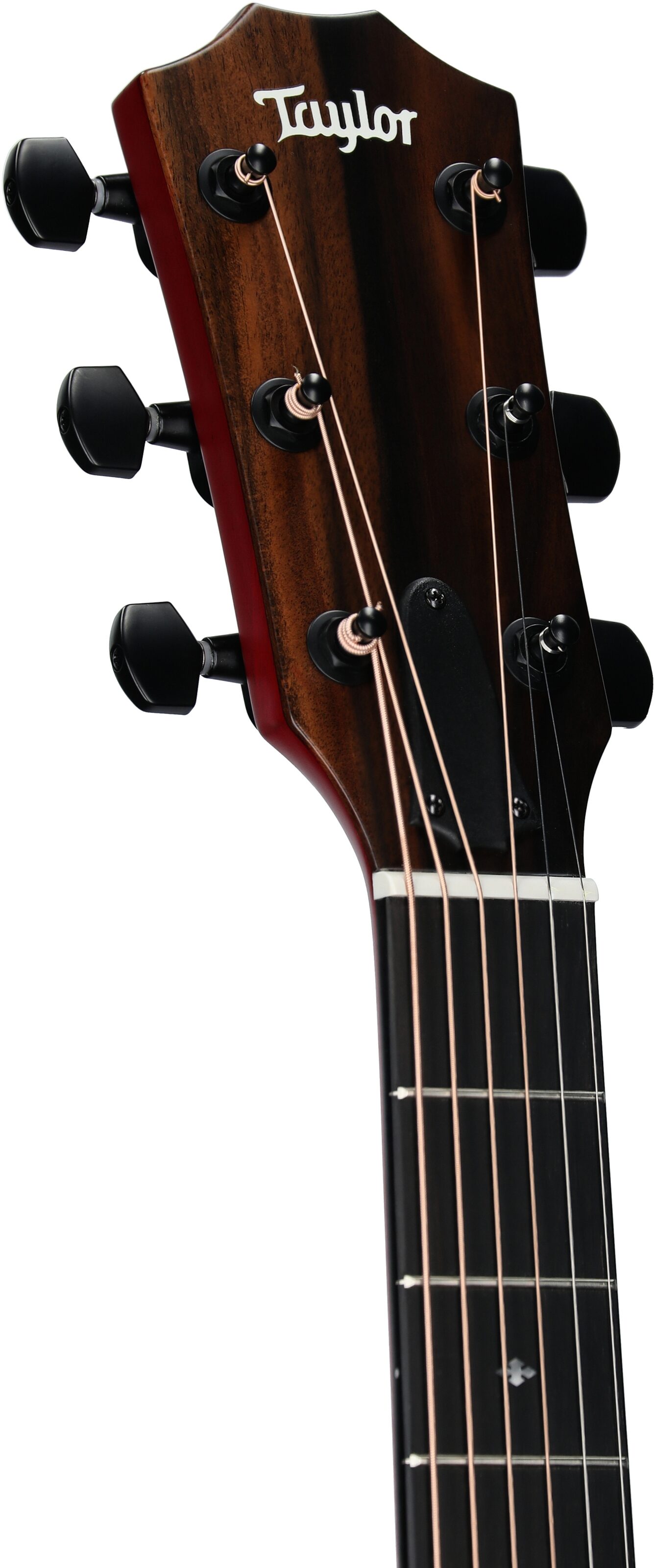 Taylor 224ce-SE Special Edition Red Grand Auditorium Acoustic-Electric Guitar (with Case), Red, Headstock Left Front