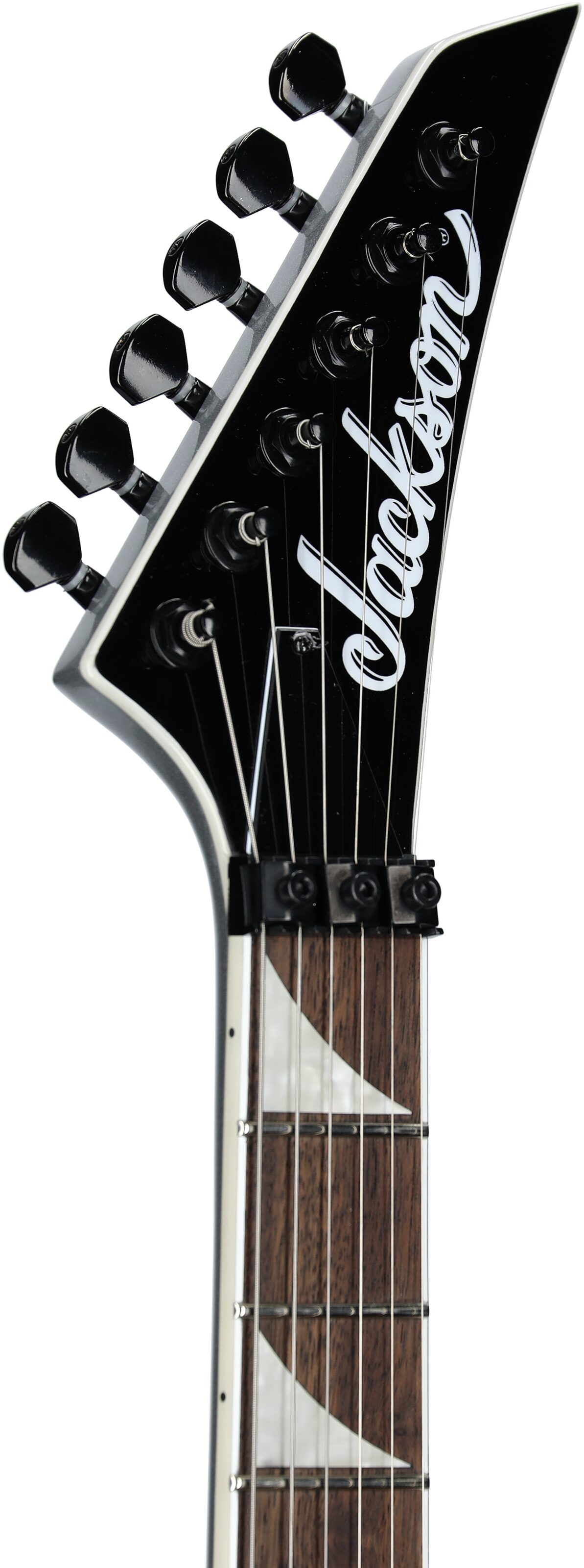 Jackson X Series Soloist SL3X DX Electric Guitar, Quicksilver, Headstock Left Front