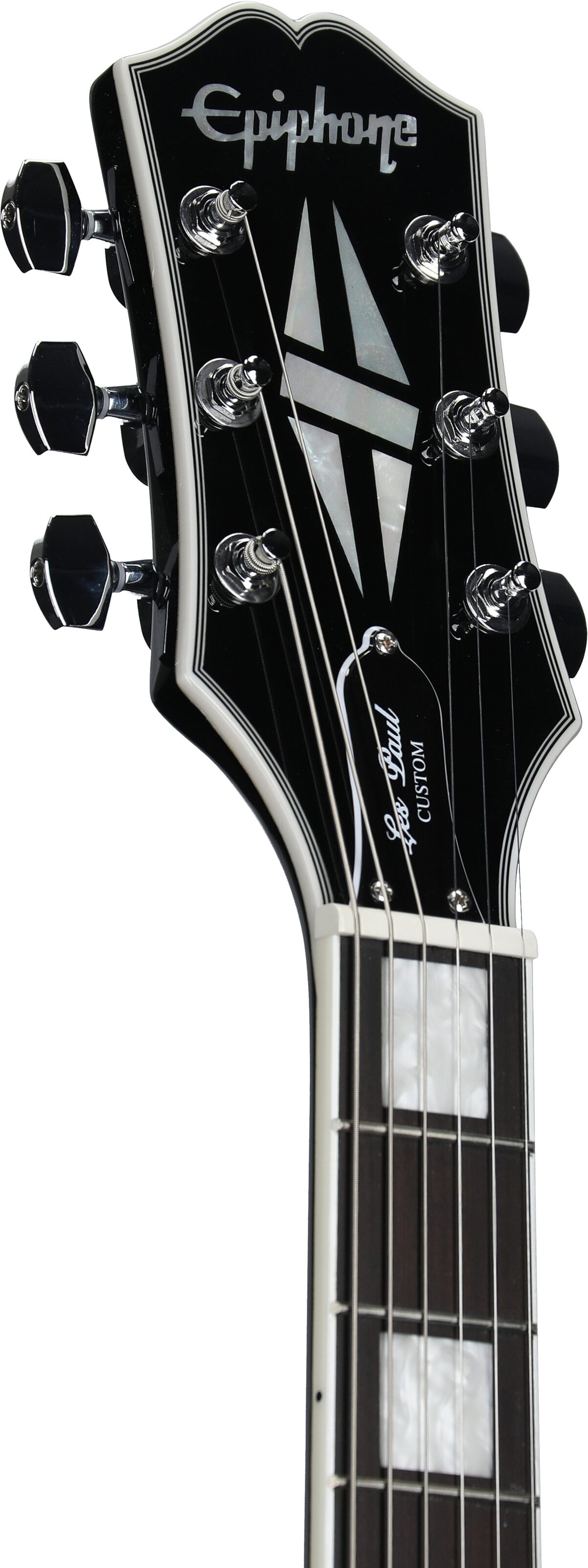 Epiphone Adam Jones Les Paul Custom - A Collection Of Custom Art  Silverburst Les Pauls! 