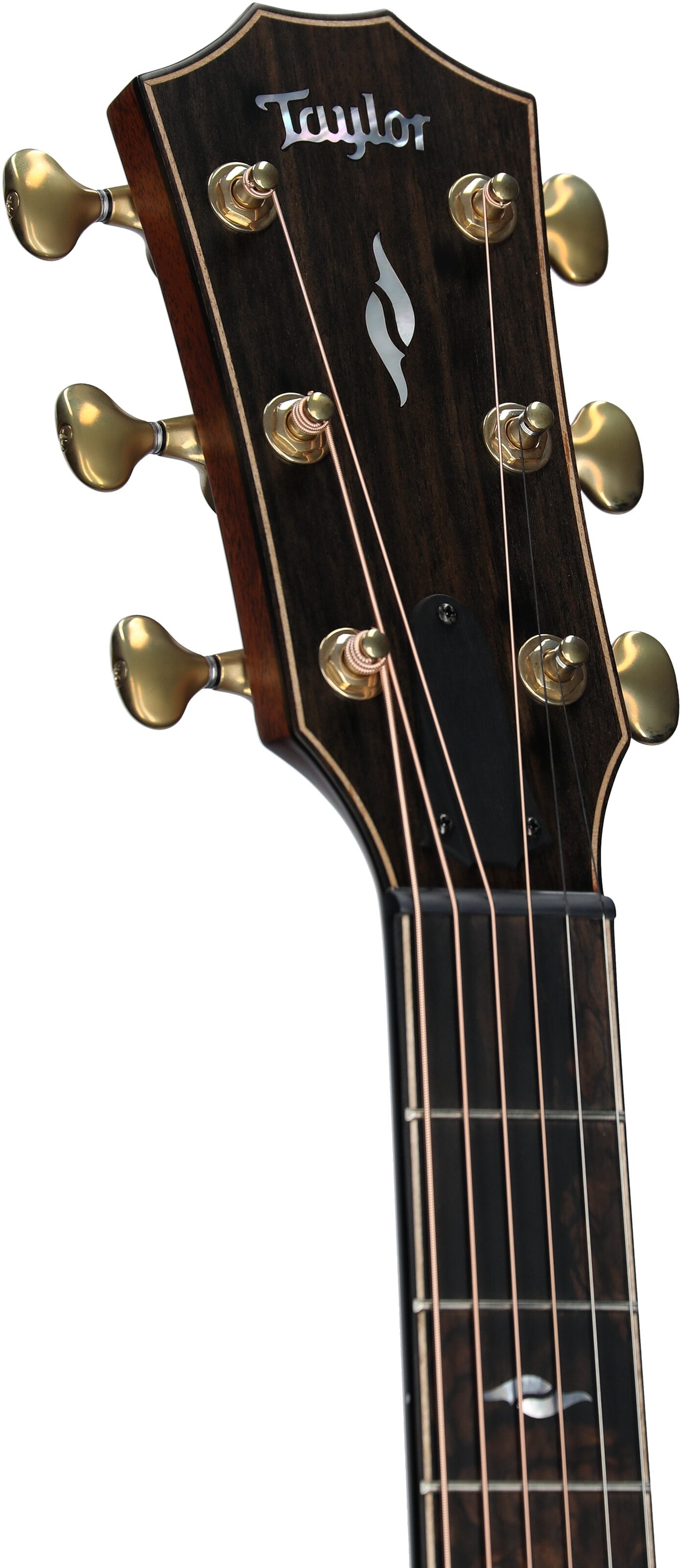 Taylor Builders Edition 814ce Guitar Honduran Rosewood Redwood Acoustic-Electric Guitar, Shaded Edgeburst, Headstock Left Front