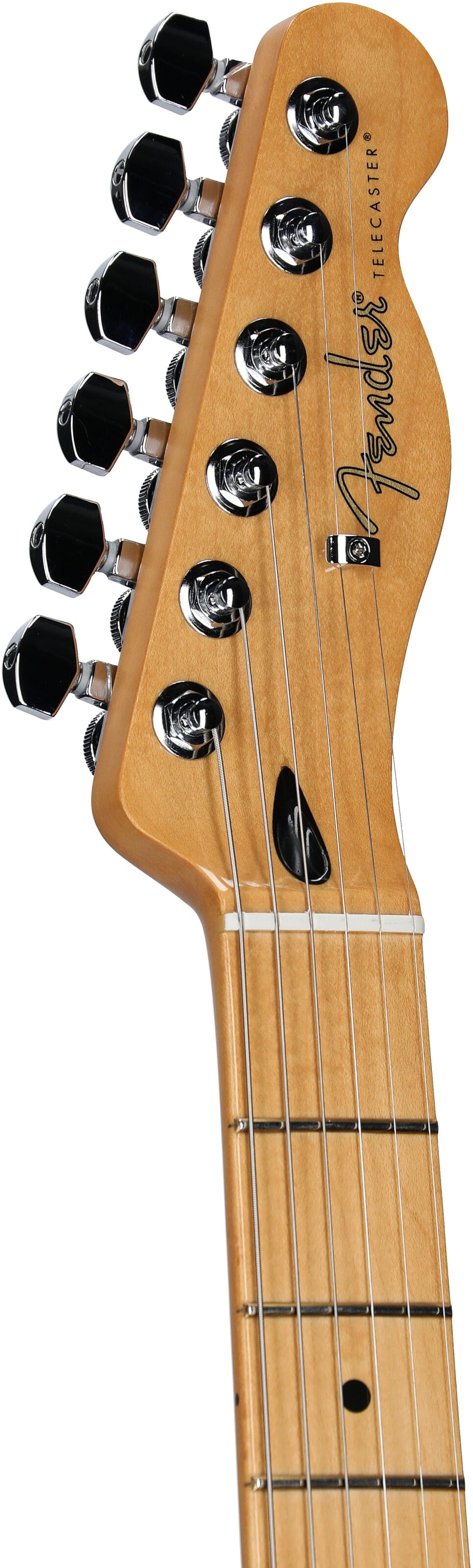 Fender Player II Modified Telecaster Electric Guitar, Maple Fingerboard, Sunshine Yellow, Headstock Left Front