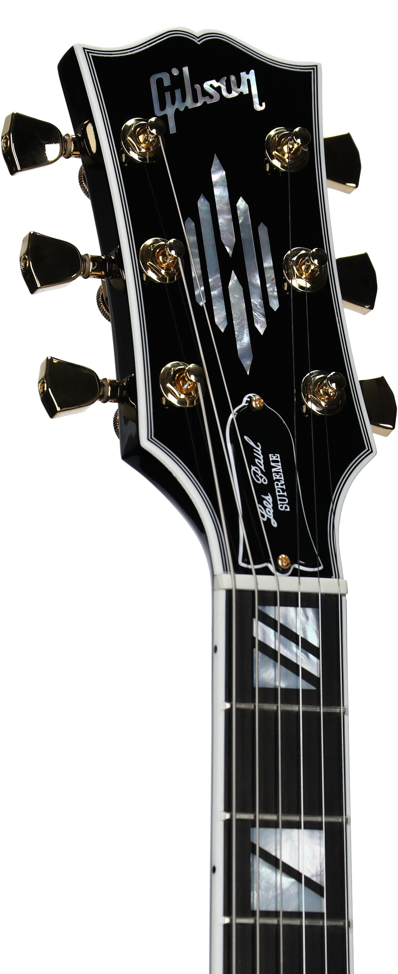 Gibson Les Paul Supreme AAA Figured Electric Guitar (with Case), Fireburst, Open Box (Very Good), Headstock Left Front