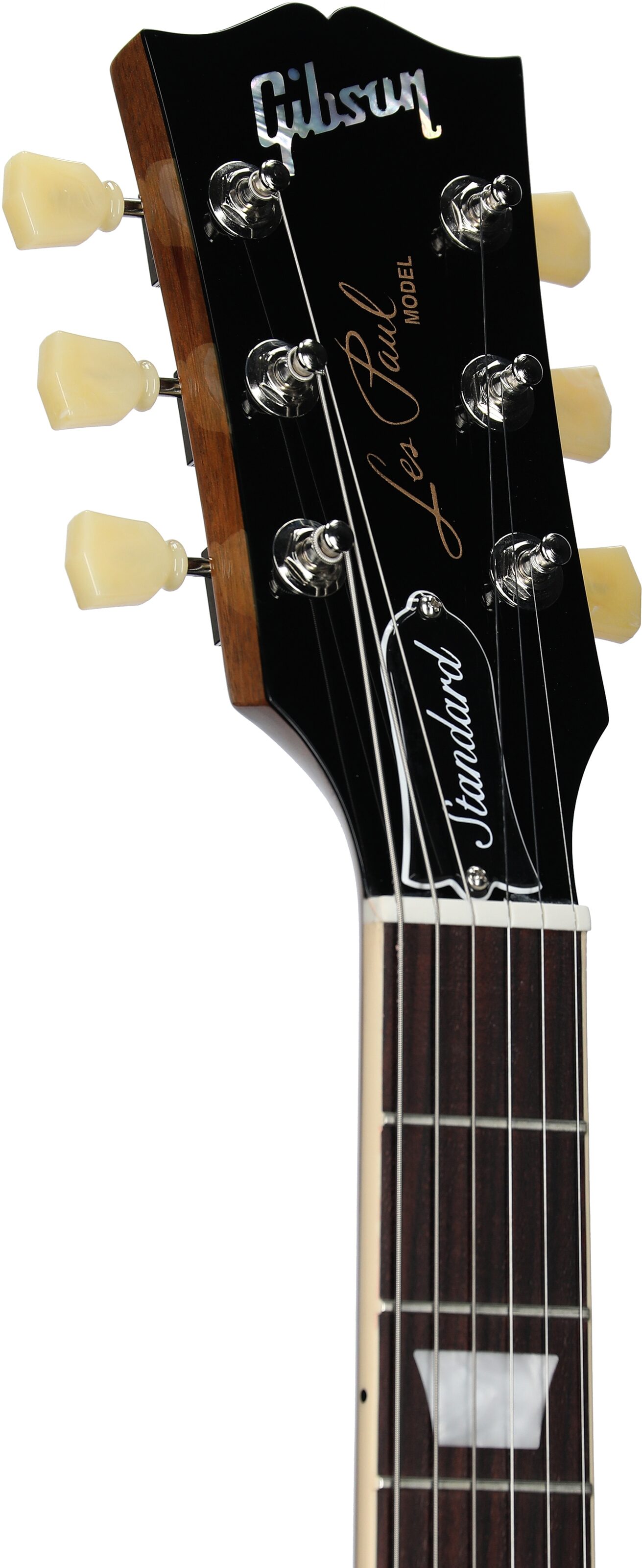Gibson Les Paul Standard '50s Custom Color Electric Guitar, Plain Top (with Case), Inverness Green, Headstock Left Front