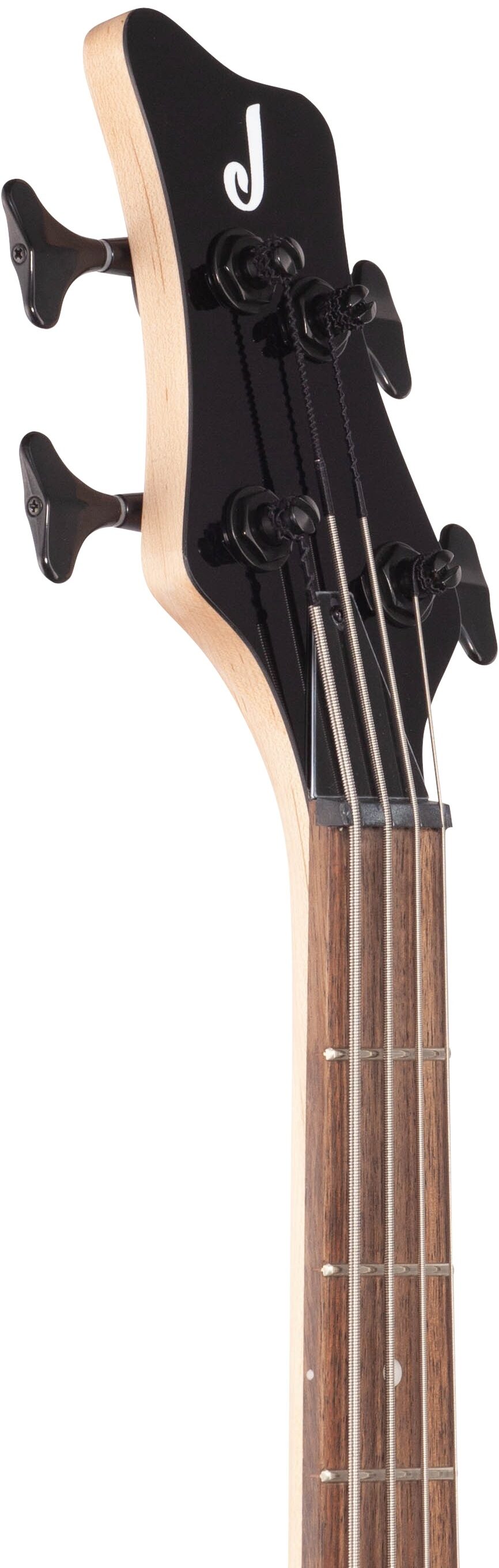 Jackson JS2 Spectra Electric Bass, Tobacco Burst, Headstock Left Front
