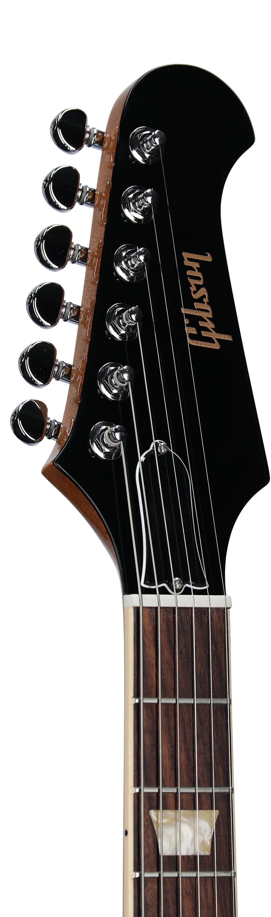 Gibson Firebird Platypus Electric Guitar (with Case), Tobacco Sunburst, Headstock Left Front