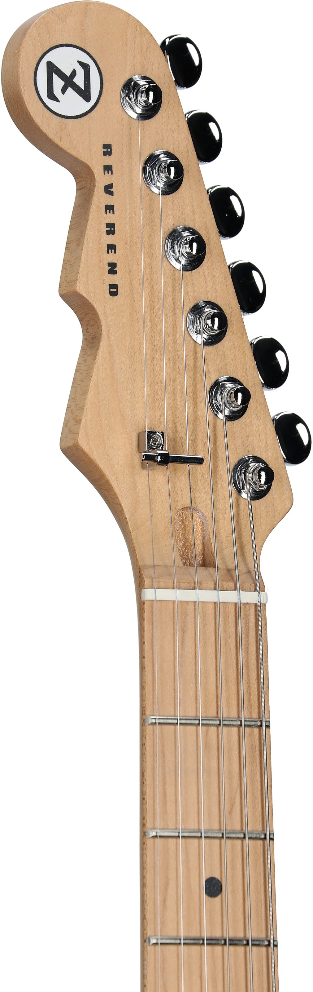 Reverend Billy Corgan Z-One Electric Guitar, Left-Handed, SF, Headstock Left Front