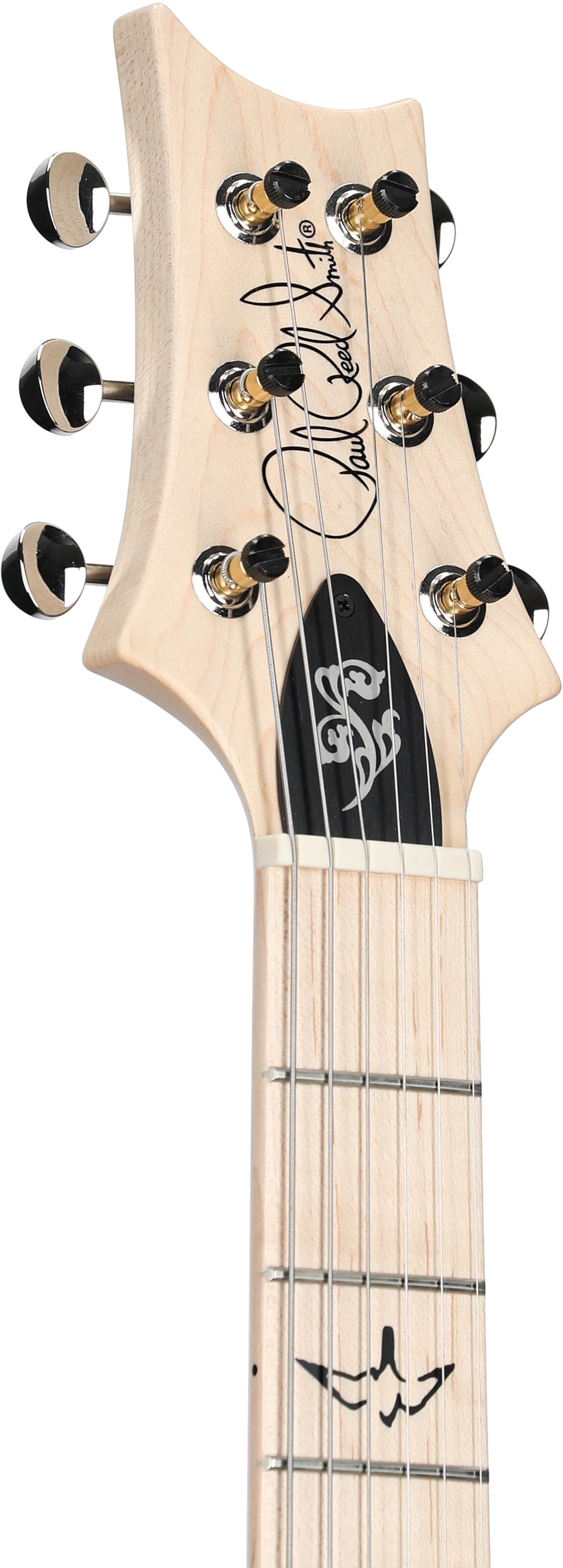 PRS Paul Reed Smith Fiore Electric Guitar (with Gig Bag), Sugar Moon, Headstock Left Front