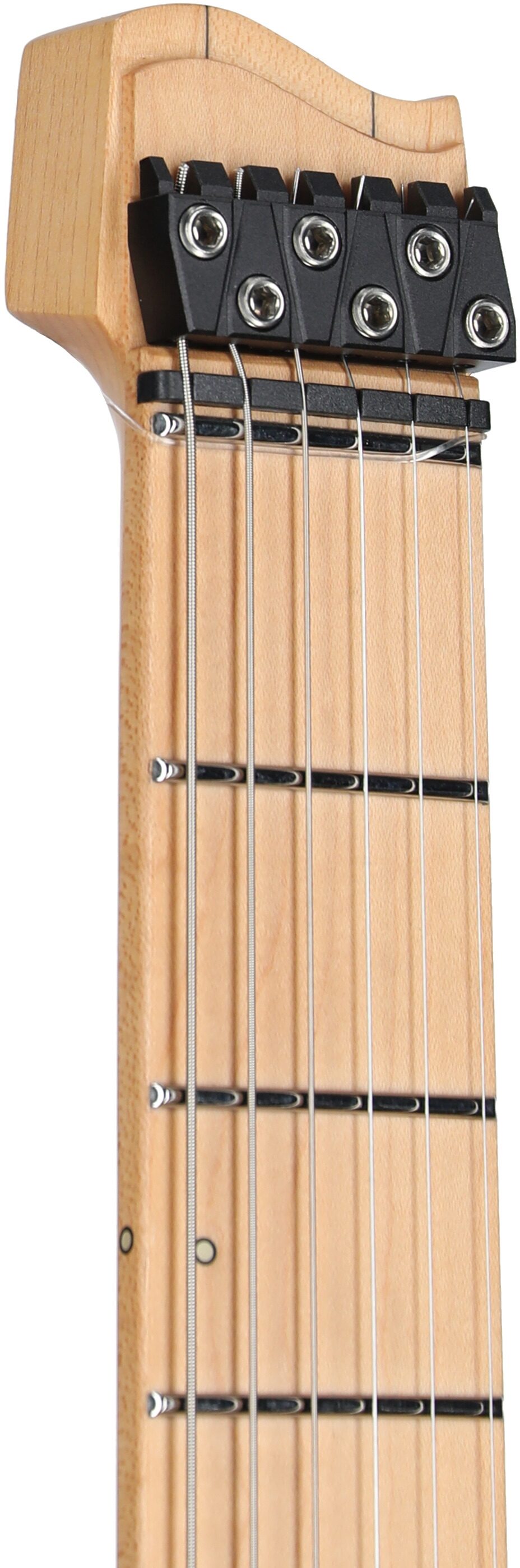 Strandberg Boden Standard NX 6 Electric Guitar (with Gig Bag), Natural, Headstock Left Front