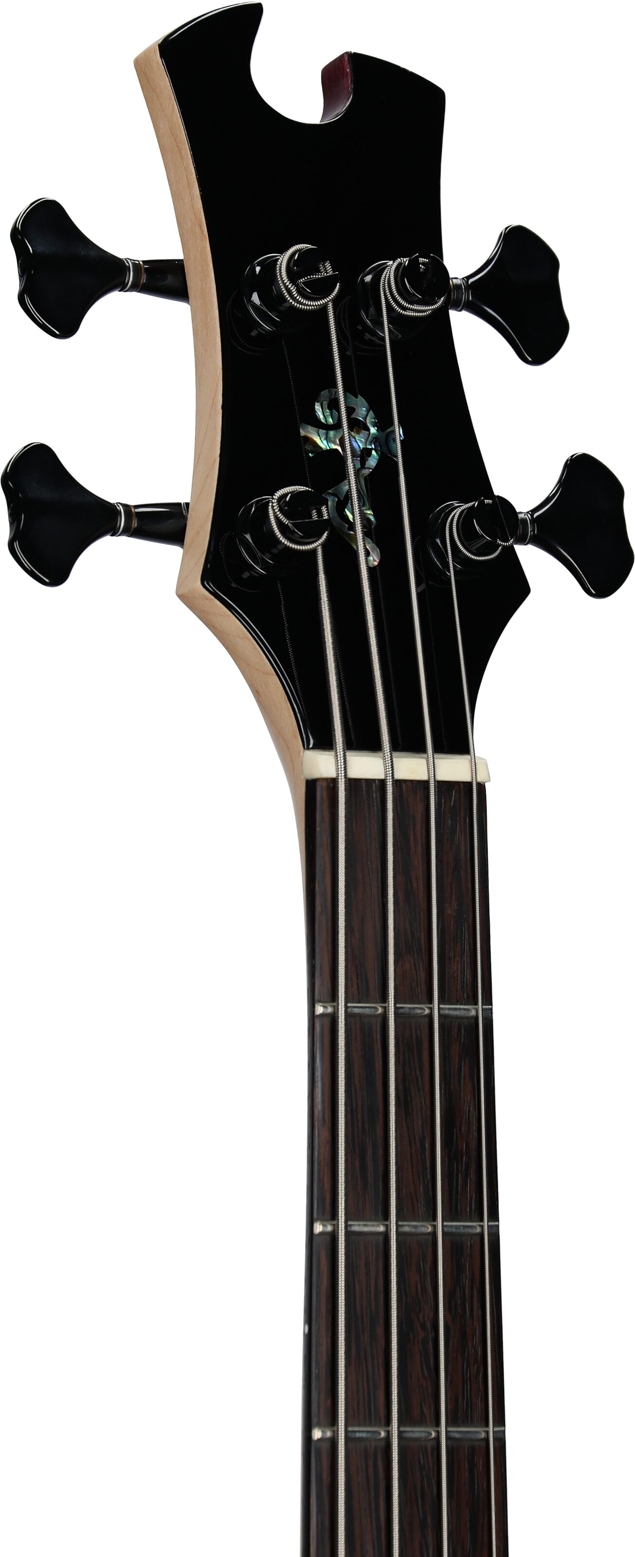 Tobias Killer B IV Bass Guitar (with Gig Bag), White Pearl, Headstock Left Front
