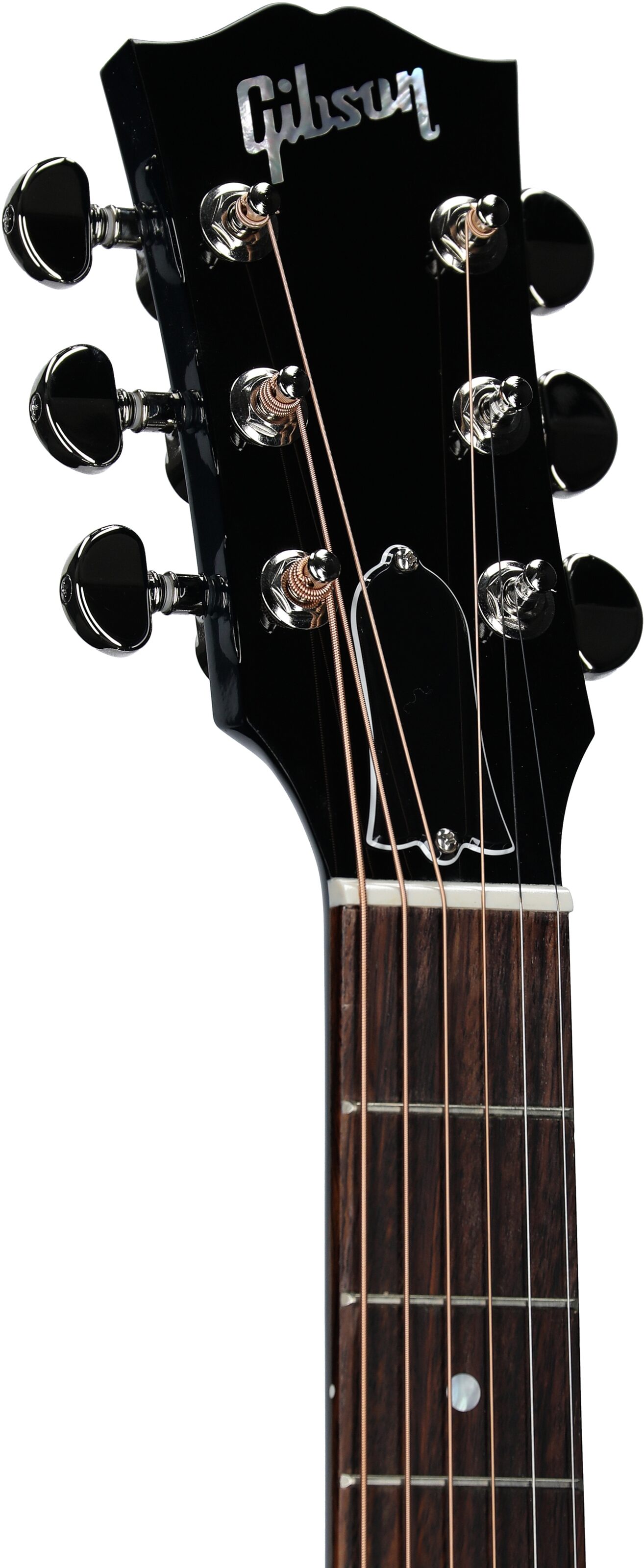 Gibson Limited Edition J-45 Standard Acoustic-Electric Guitar (with Case), Bluebonnet, Open Box (Very Good), Headstock Left Front