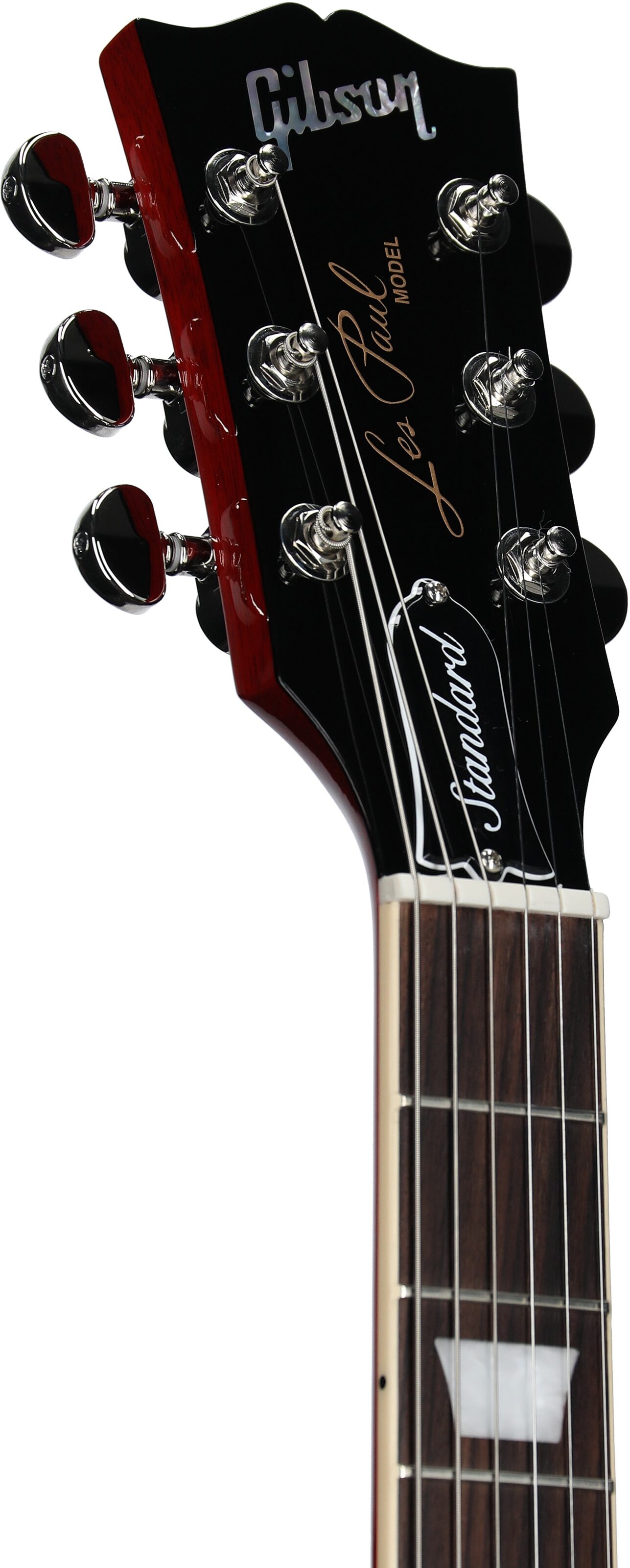 Gibson Les Paul Standard 60s Custom Color Electric Guitar, Figured Top (with Case), Cherry, Open Box (Very Good), Headstock Left Front