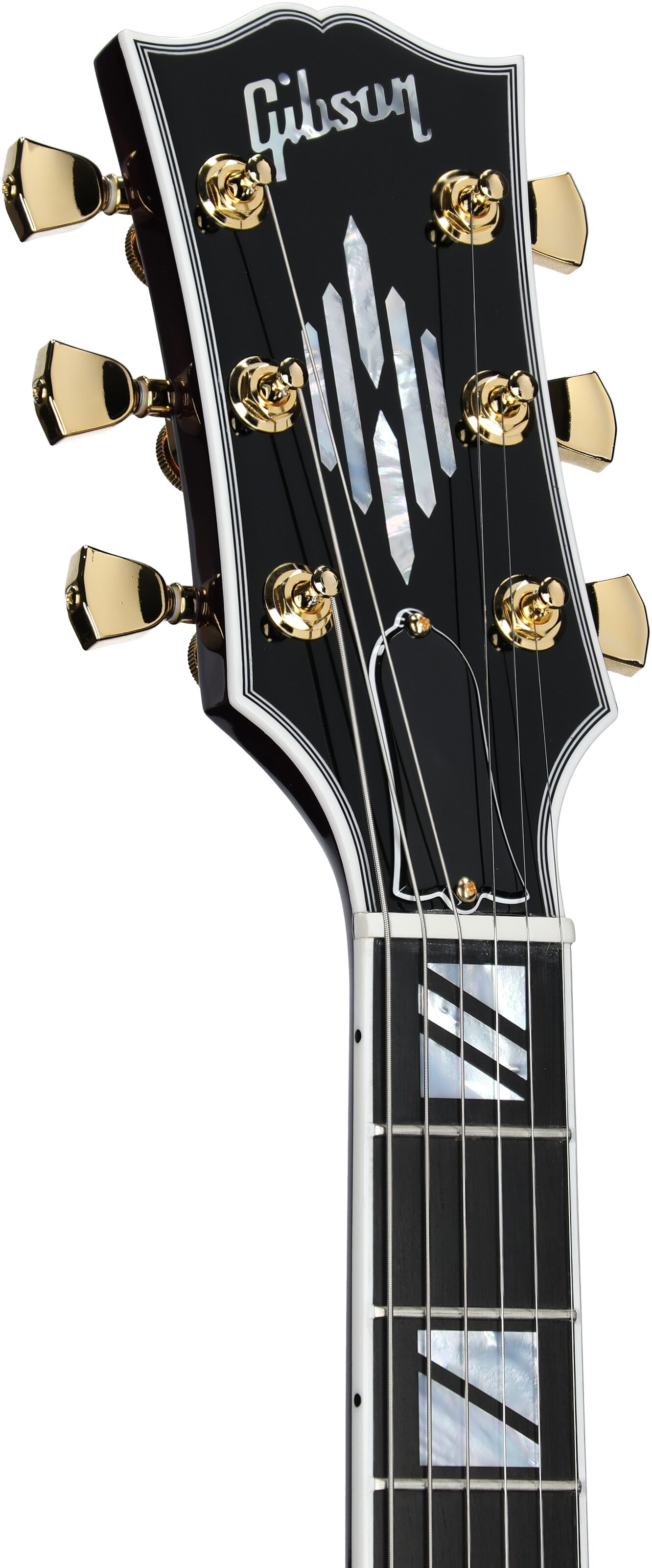 Gibson ES-335 Supreme Figured Top Electric Guitar (with Case), Blueberry Burst, Headstock Left Front