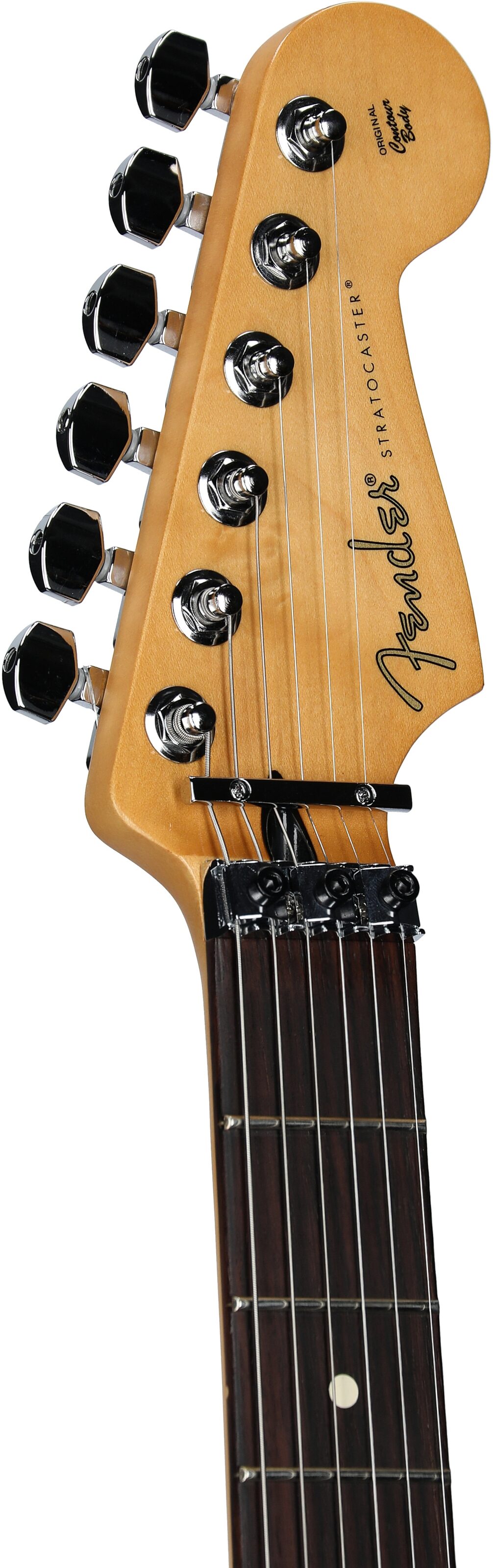 Fender Player II Modified Stratocaster HSS FR Electric Guitar, Rosewood Fingerboard (with Gig Bag), Olympic Pearl, Headstock Left Front