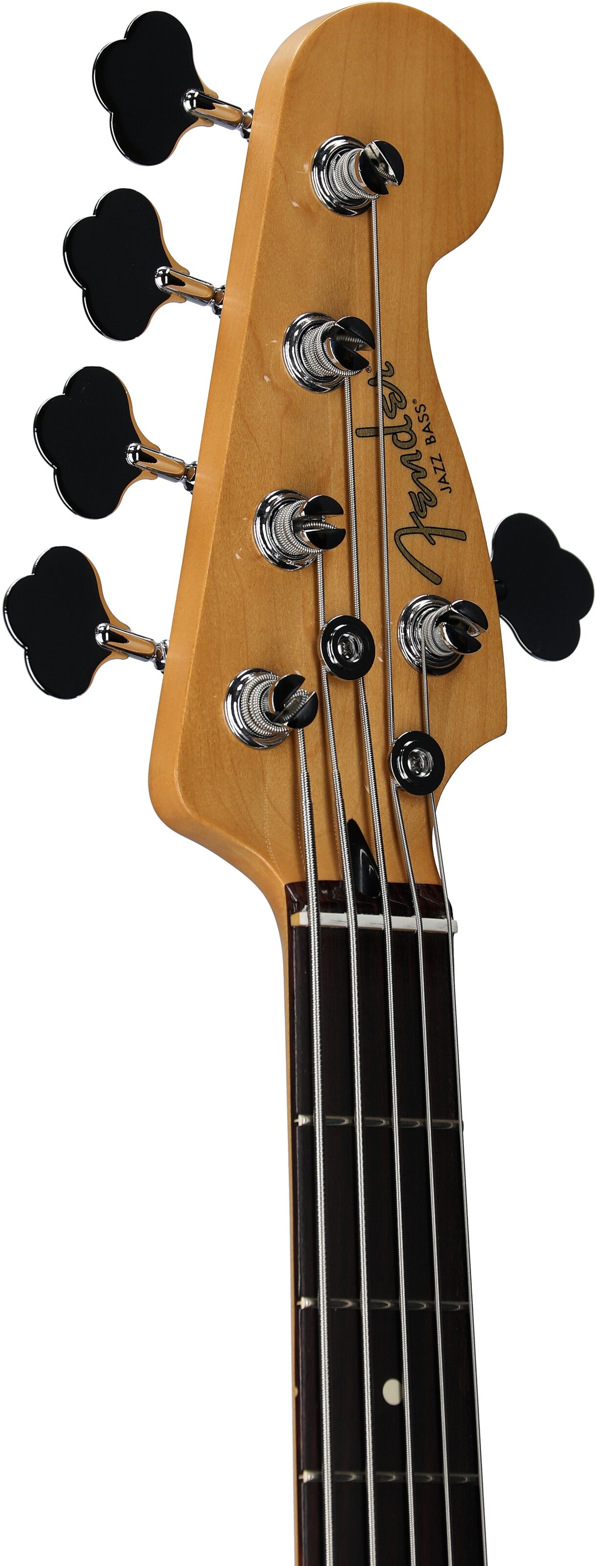Fender Player II Modified Active Jazz V Electric Bass, 5-String, Rosewood Fingerboard (with Gig Bag), 3-Color Sunburst, Headstock Left Front