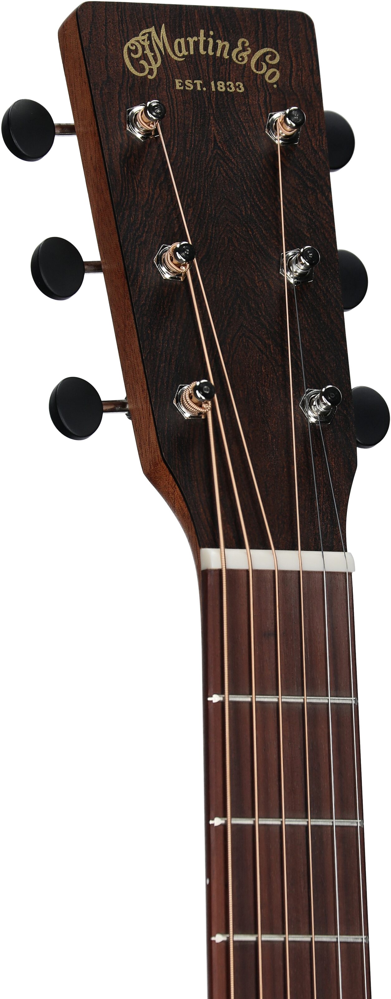 Martin 000 Junior E Sapele Acoustic Guitar (with Soft Shell Case), New, Headstock Left Front