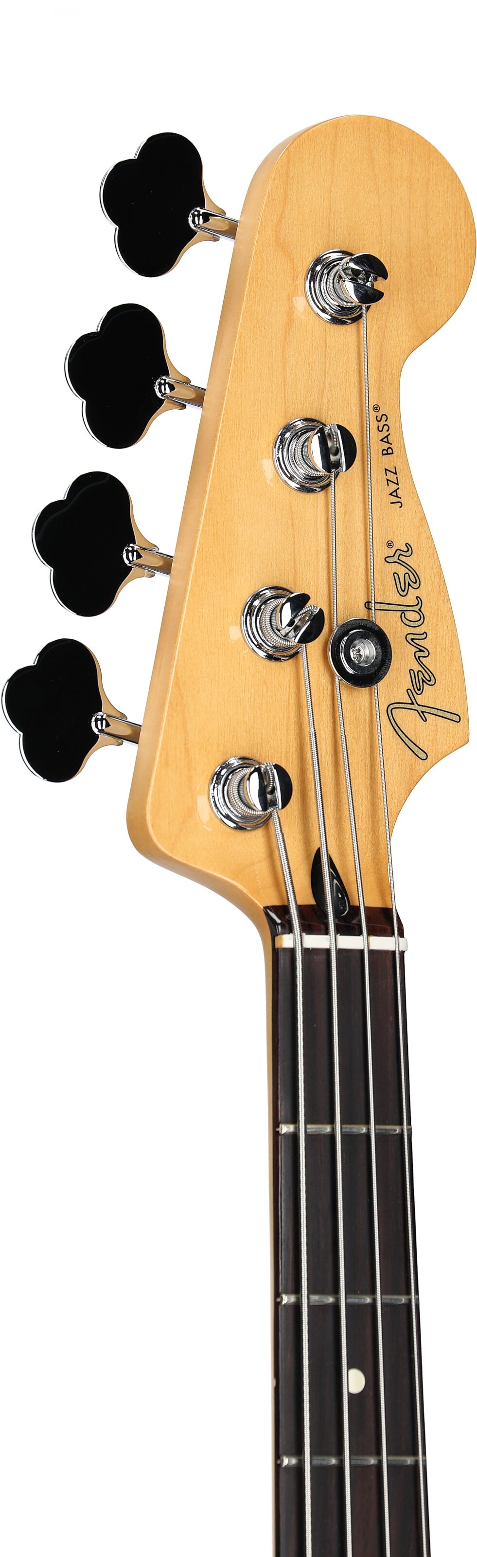 Fender Player II Modified Active Jazz Electric Bass, Rosewood Fingerboard (with Gig Bag), Dusk, Headstock Left Front