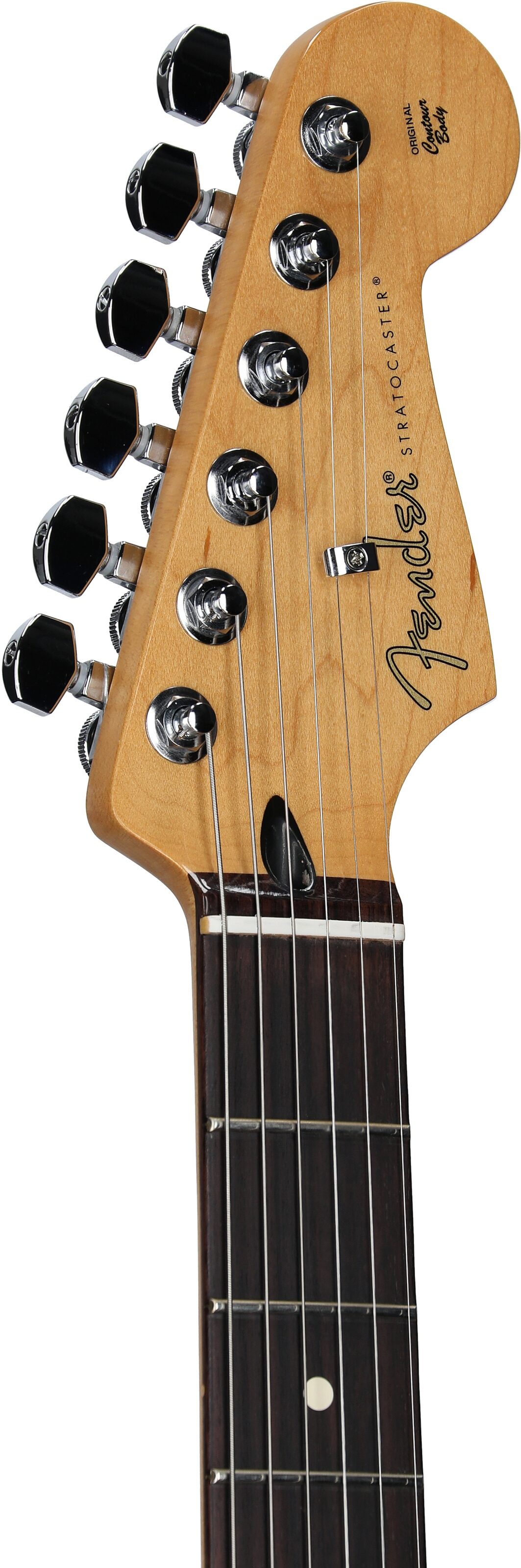 Fender Player II Modified Stratocaster HSS Electric Guitar, Rosewood Fingerboard (with Gig Bag), Sun Yellow, Headstock Left Front