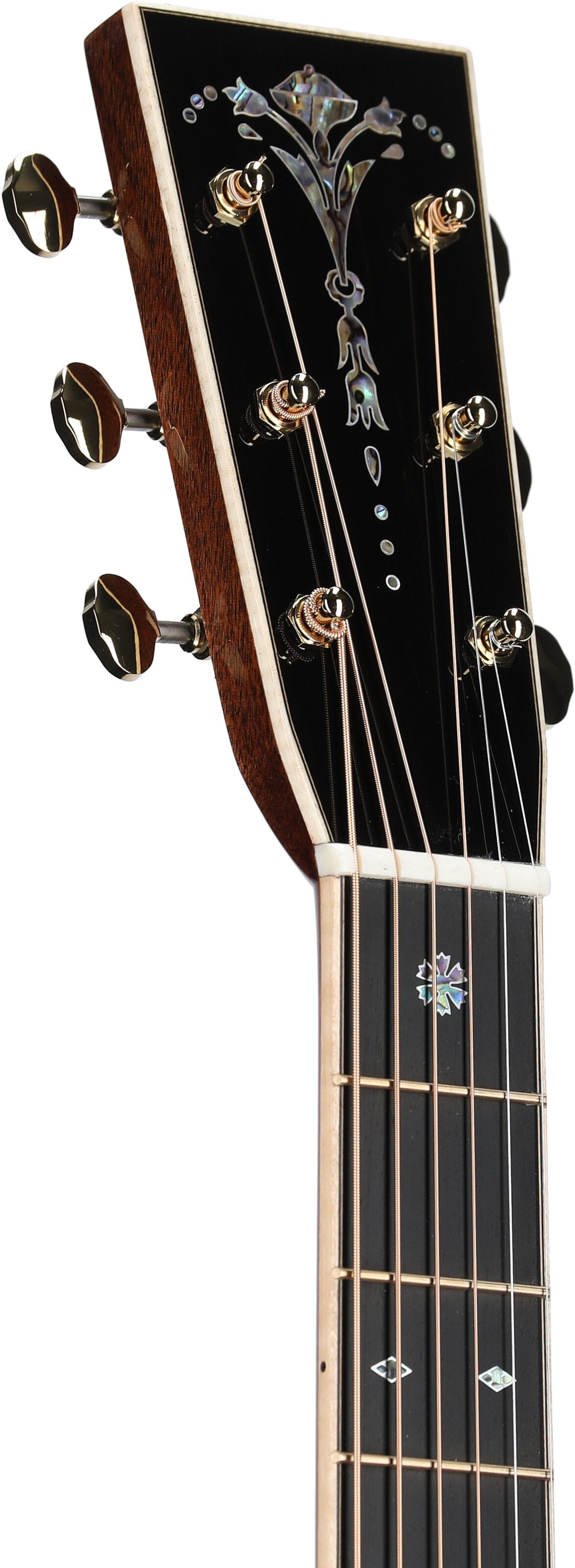 Martin D-42 Modern Deluxe Dreadnought Acoustic Guitar (with Case), New, Headstock Left Front