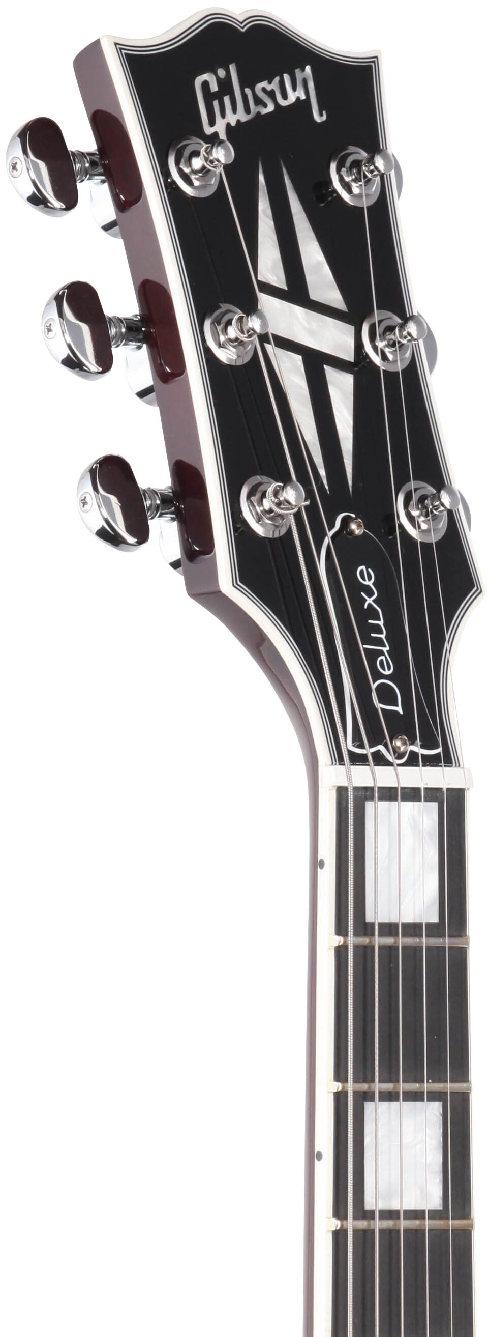 Gibson Limited Edition Midtown Deluxe Quilted Electric Guitar (with Case), Headstock Left Front