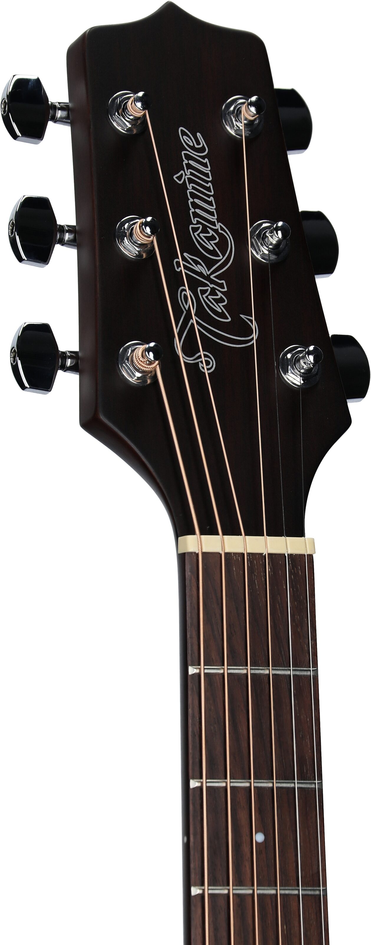 Takamine GD-21CE Acoustic-Electric Guitar, Satin Molasses, Headstock Left Front