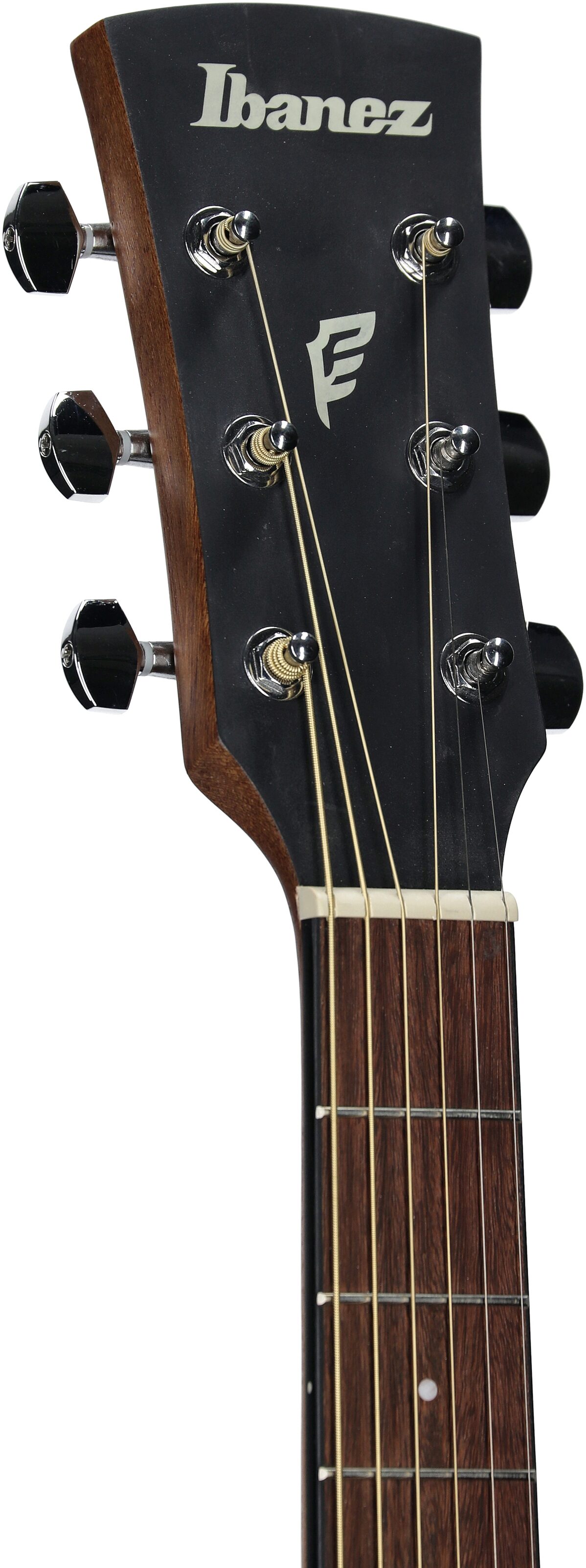 Ibanez PC50 Acoustic Guitar, Open Pore Natural, Headstock Left Front