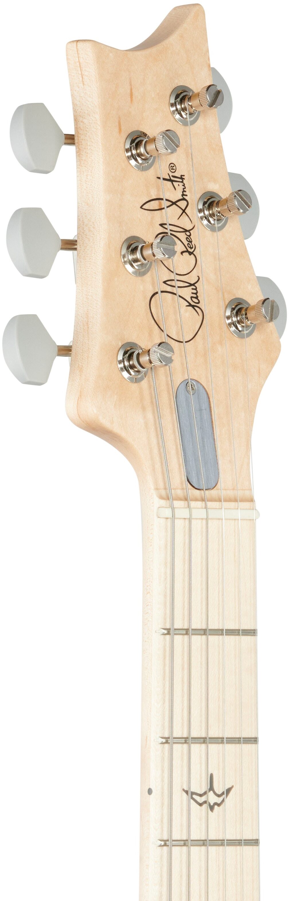 PRS Paul Reed Smith John Mayer Silver Sky Electric Guitar, Maple Fretboard (with Gig Bag), Polar Blue, Headstock Left Front