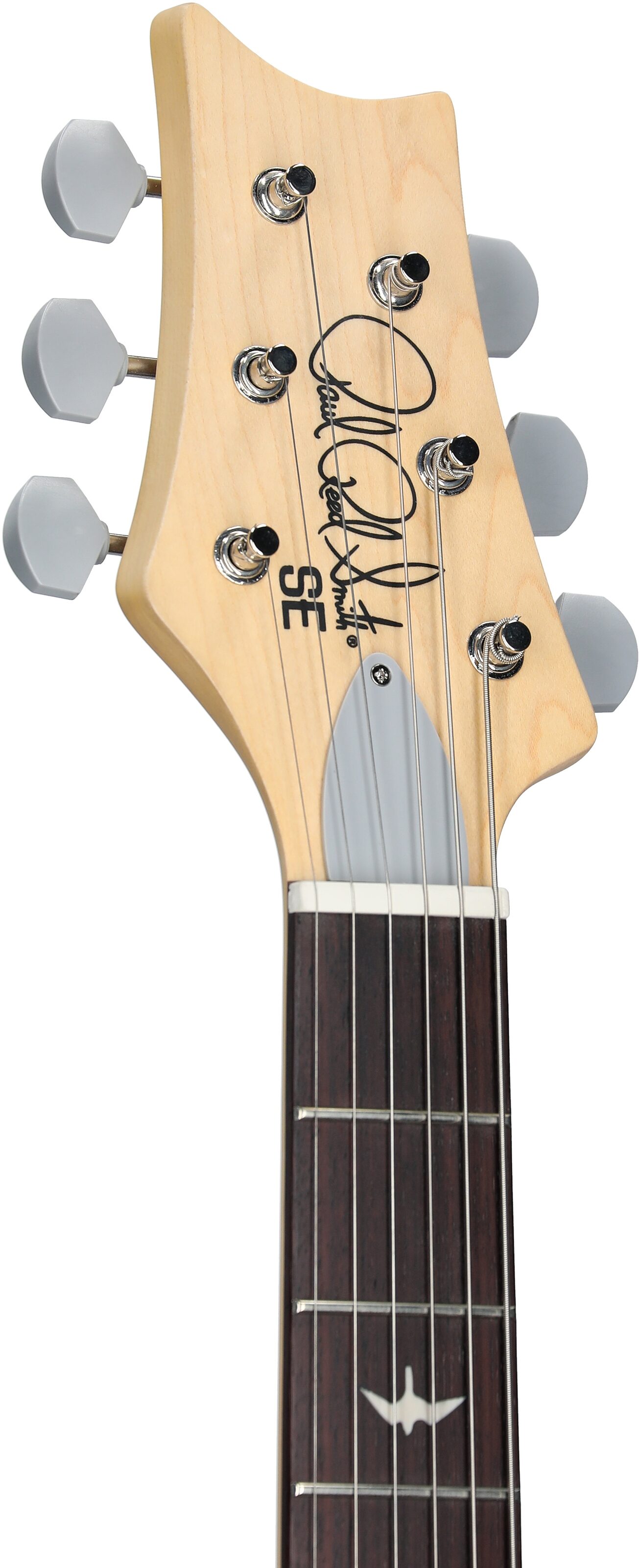 PRS Paul Reed Smith SE Silver Sky Electric Guitar, Left-Handed, Maple Fretboard (with Gig Bag), Piano Black, Headstock Left Front